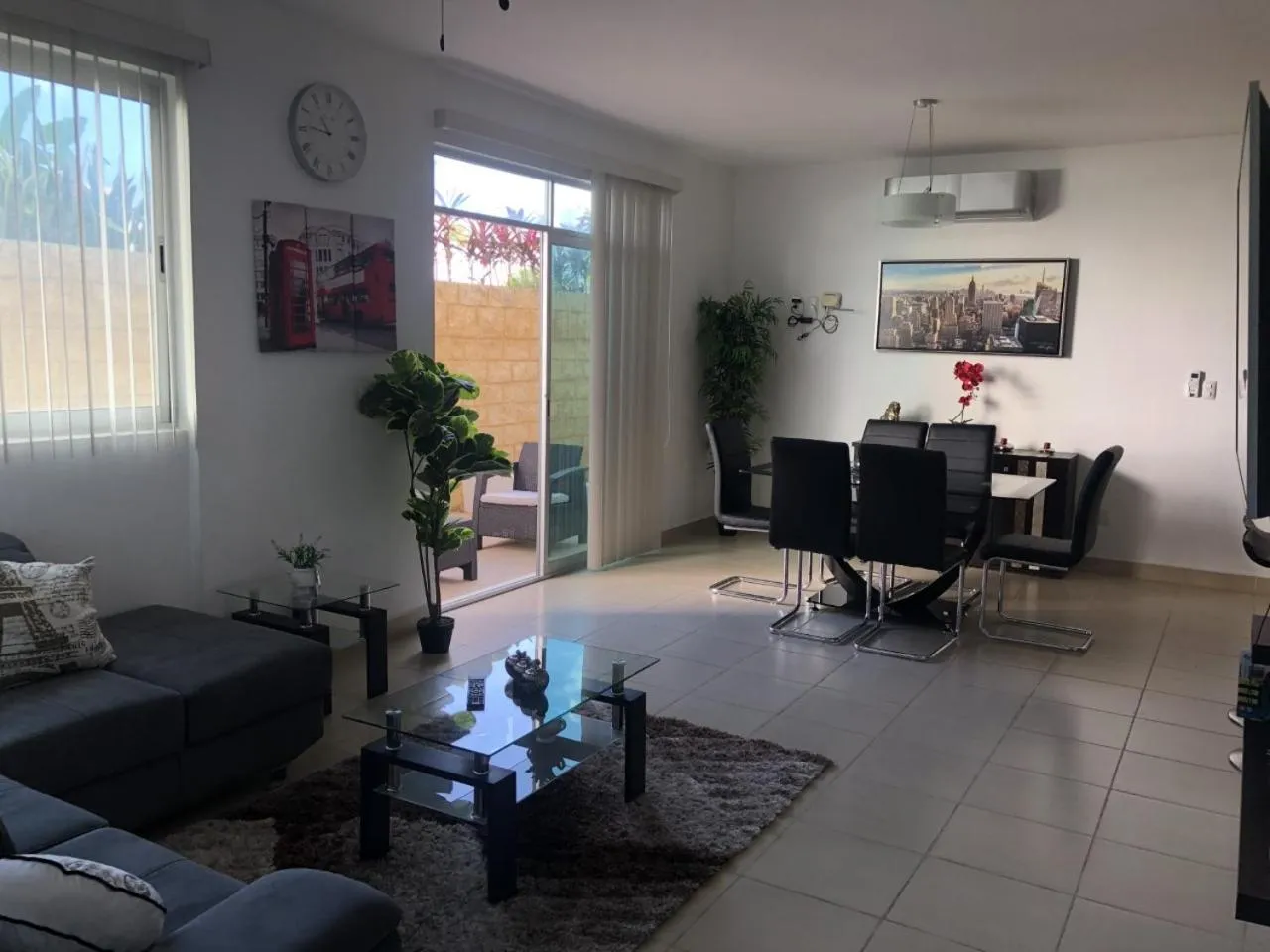 Living room in Beach Haus-Punta Estrella