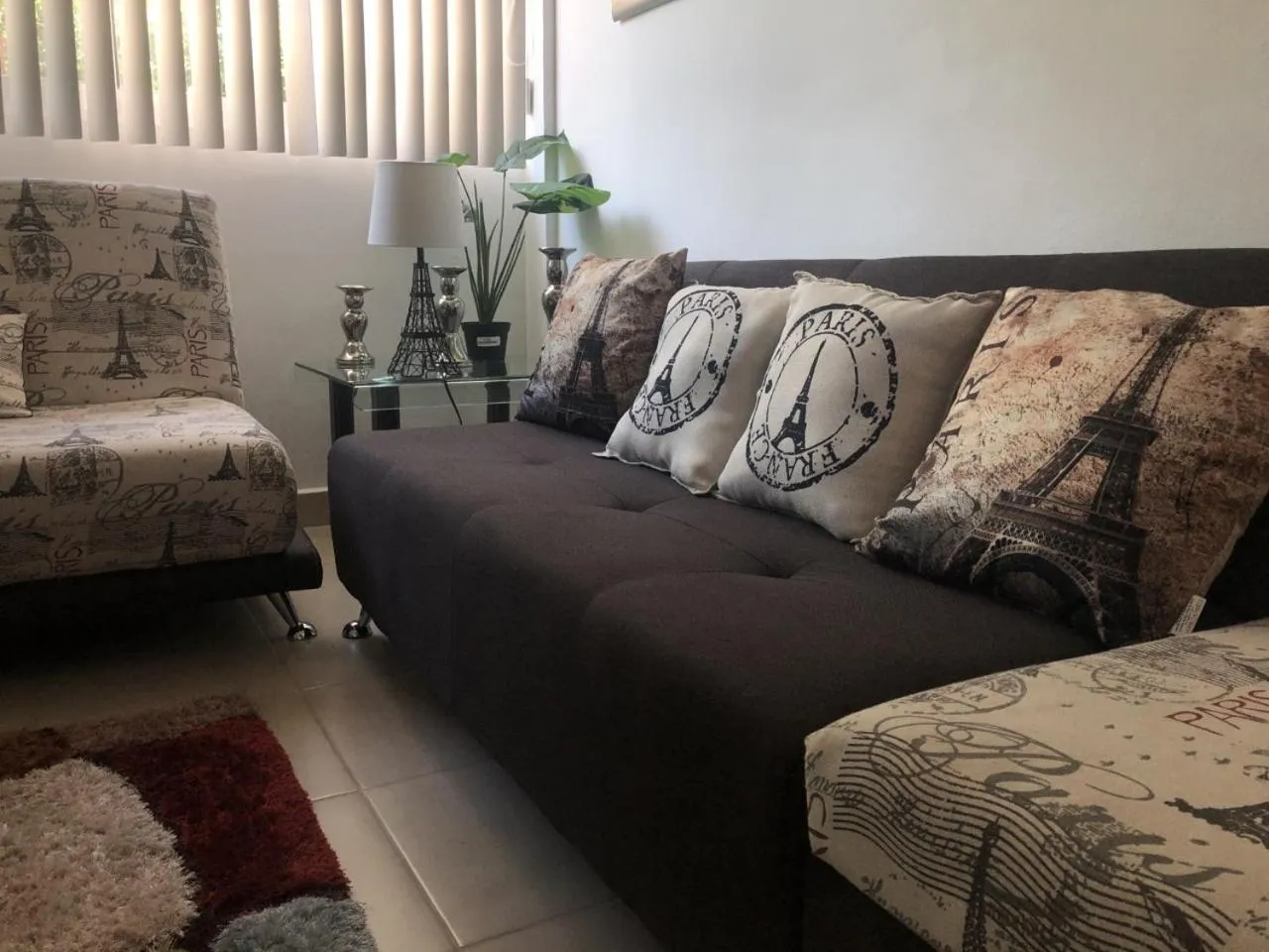 Living room, Bed in Beach Haus-Punta Estrella