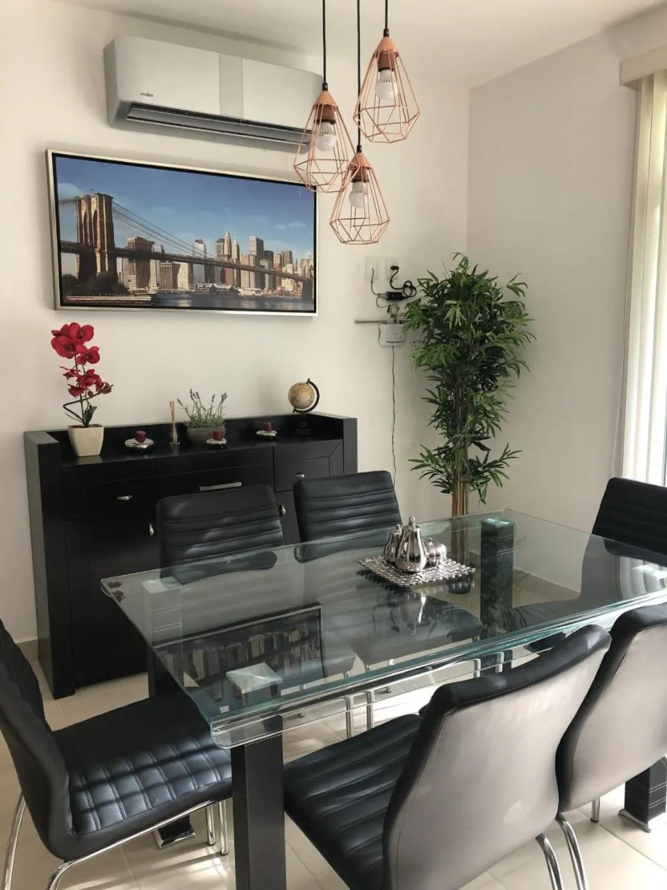 Dining area in Beach Haus-Punta Estrella