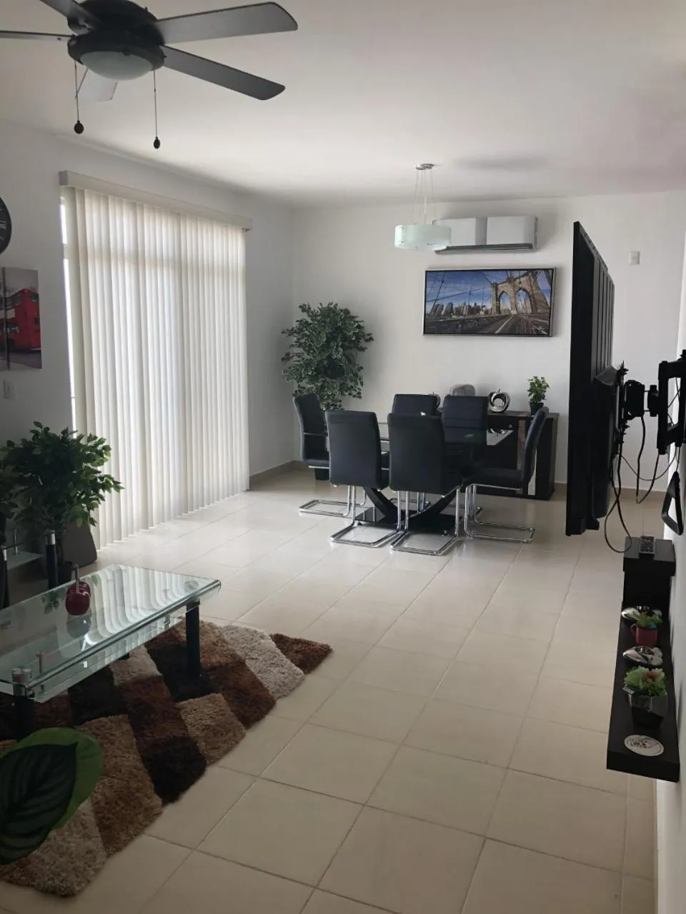 Living room in Beach Haus-Punta Estrella