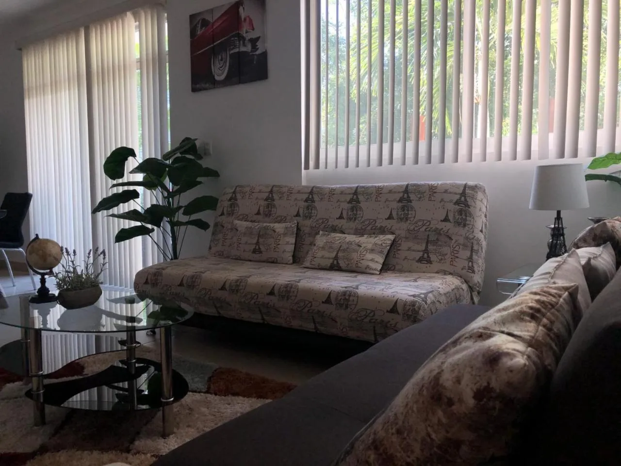 Living room in Beach Haus-Punta Estrella
