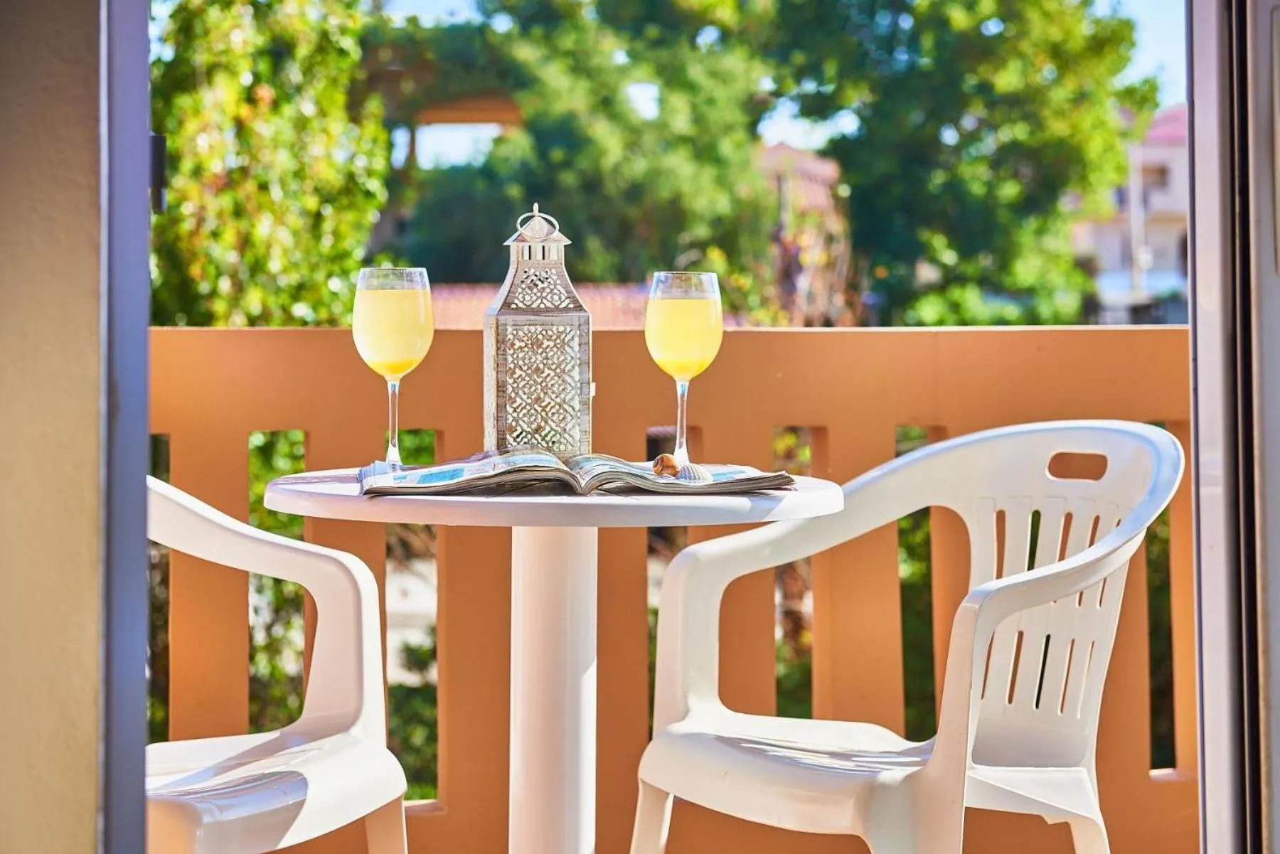 Patio in Solon Apartments