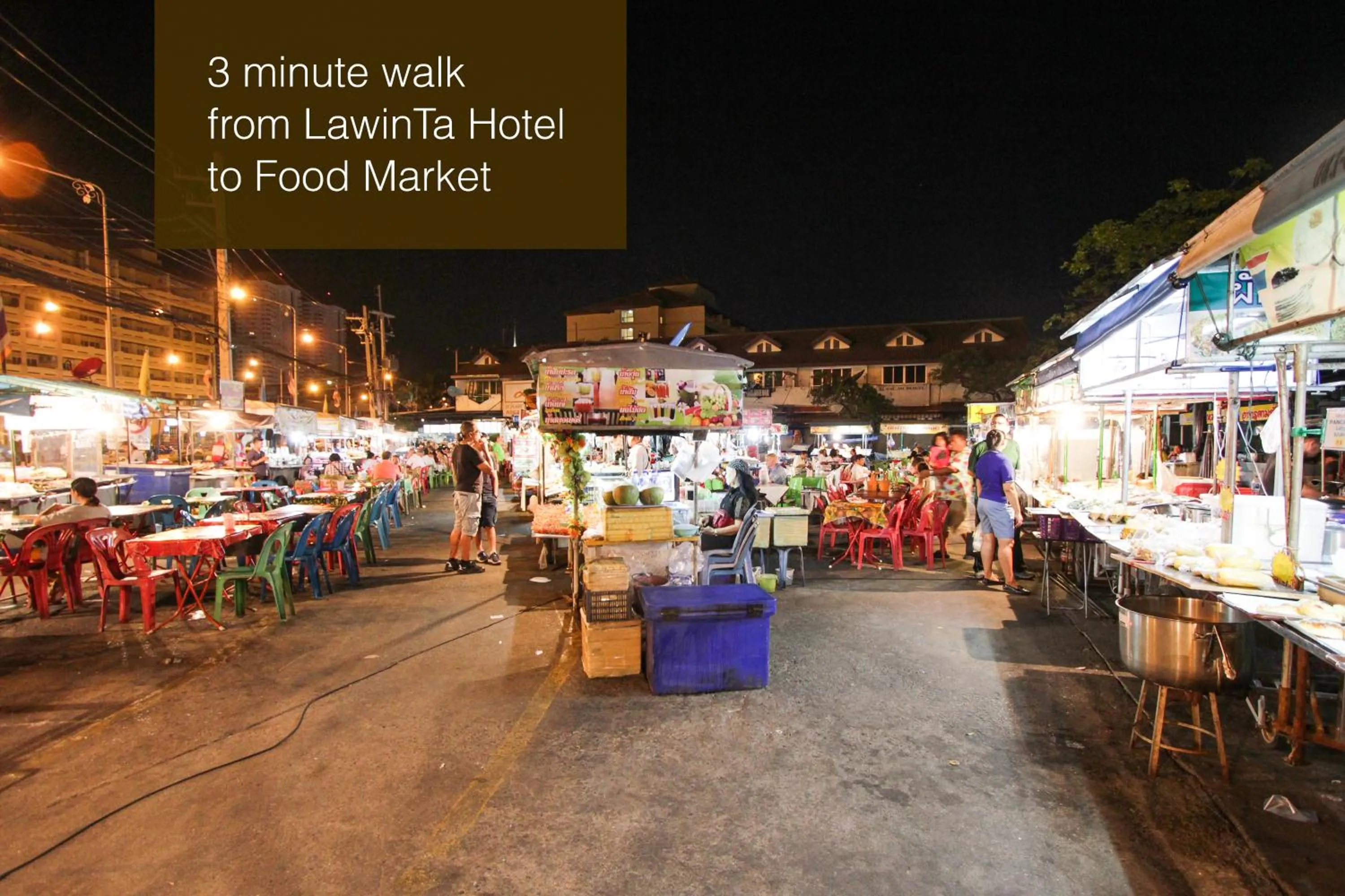 Restaurant/places to eat in LawinTa Hotel Pattaya