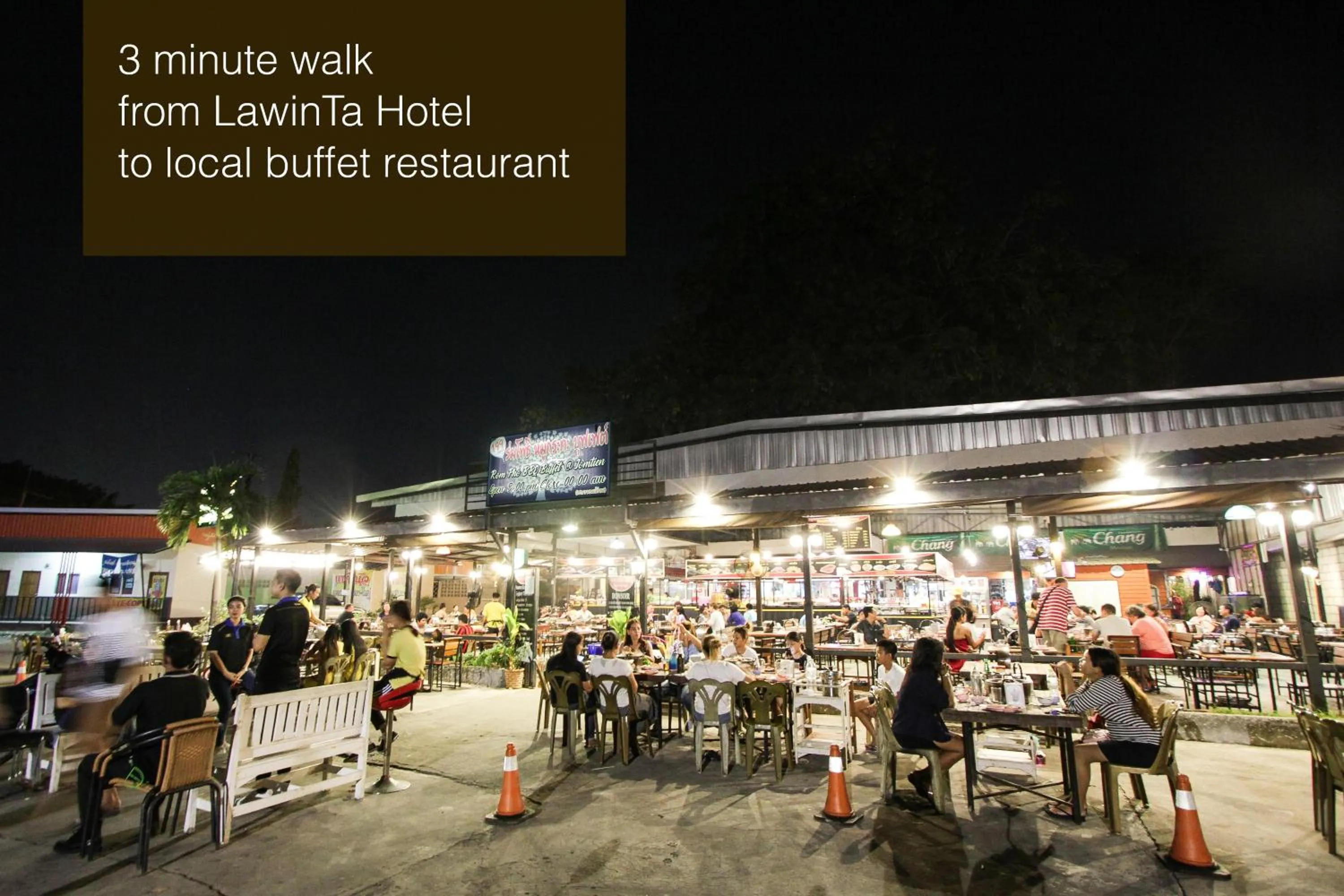 Restaurant/places to eat in LawinTa Hotel Pattaya