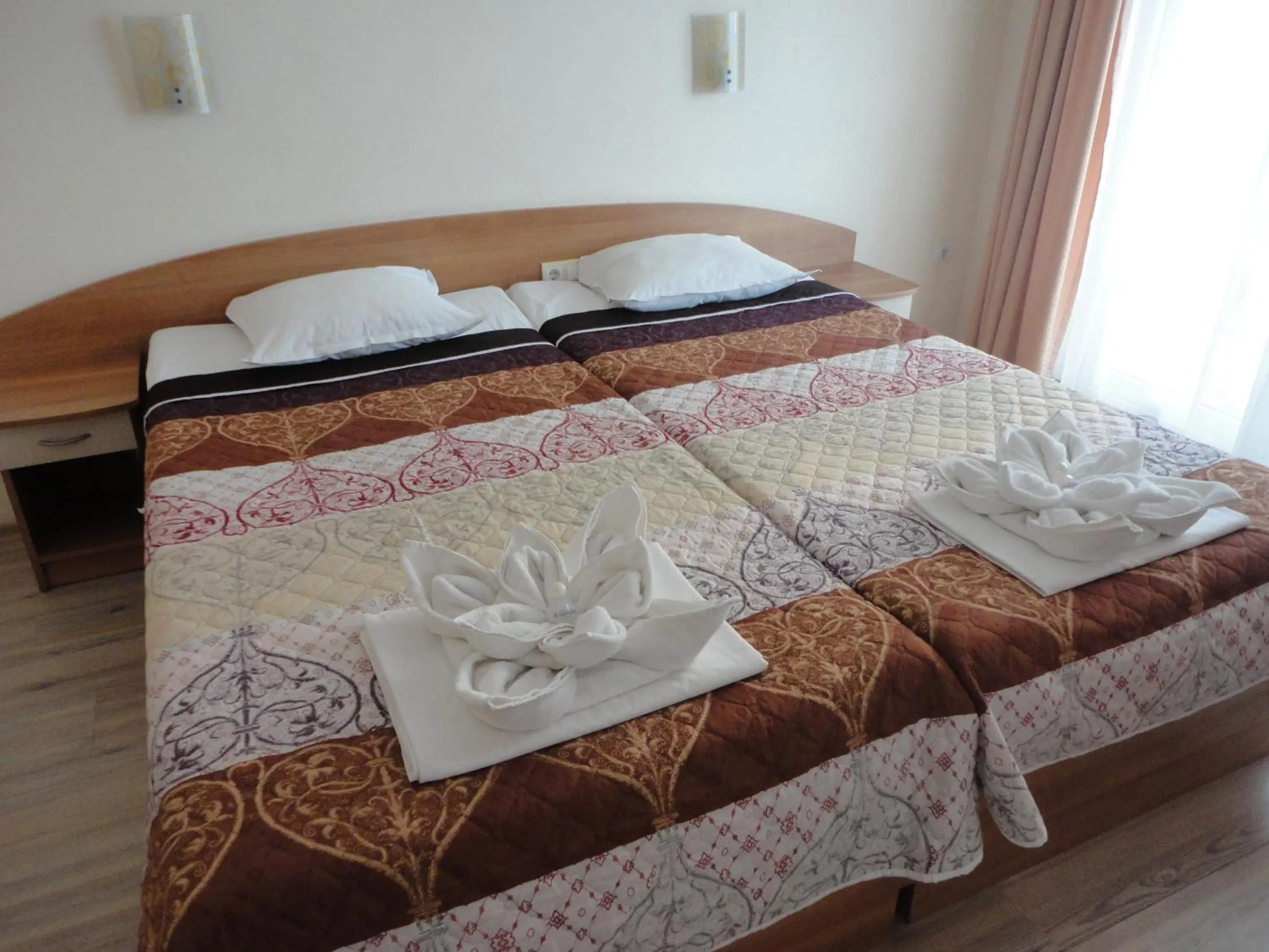 Bed in Barex Family Hotel