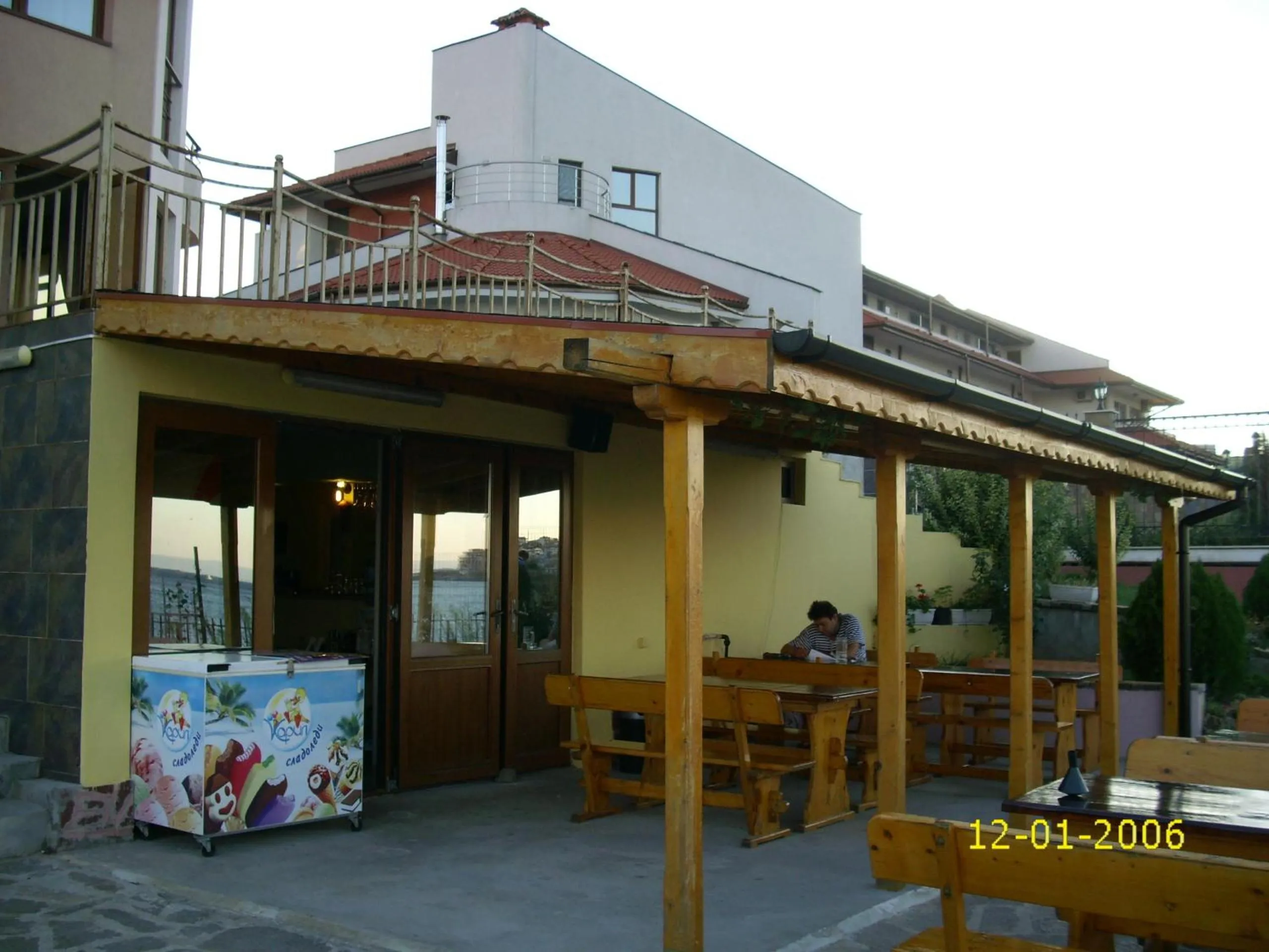 Patio in Barex Family Hotel