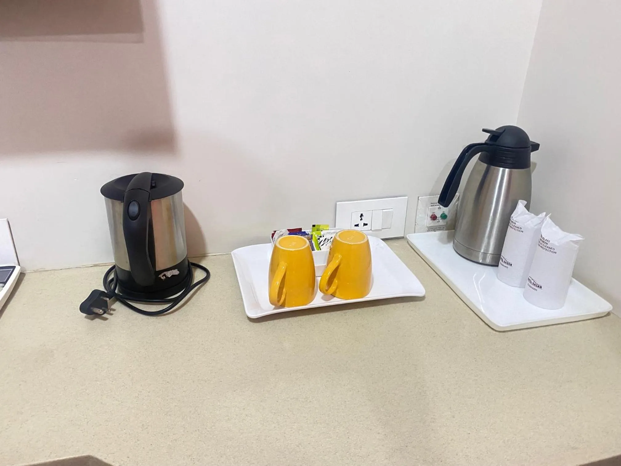 Coffee/tea facilities in Hotel Sagar