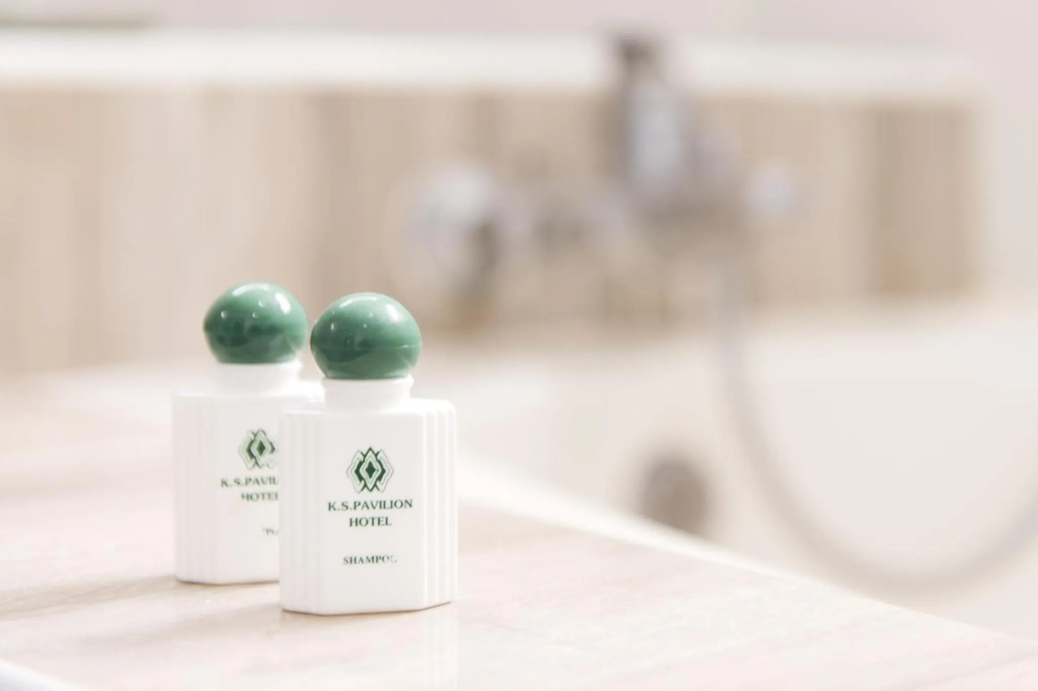 Bathroom in K.S.Pavilion Hotel