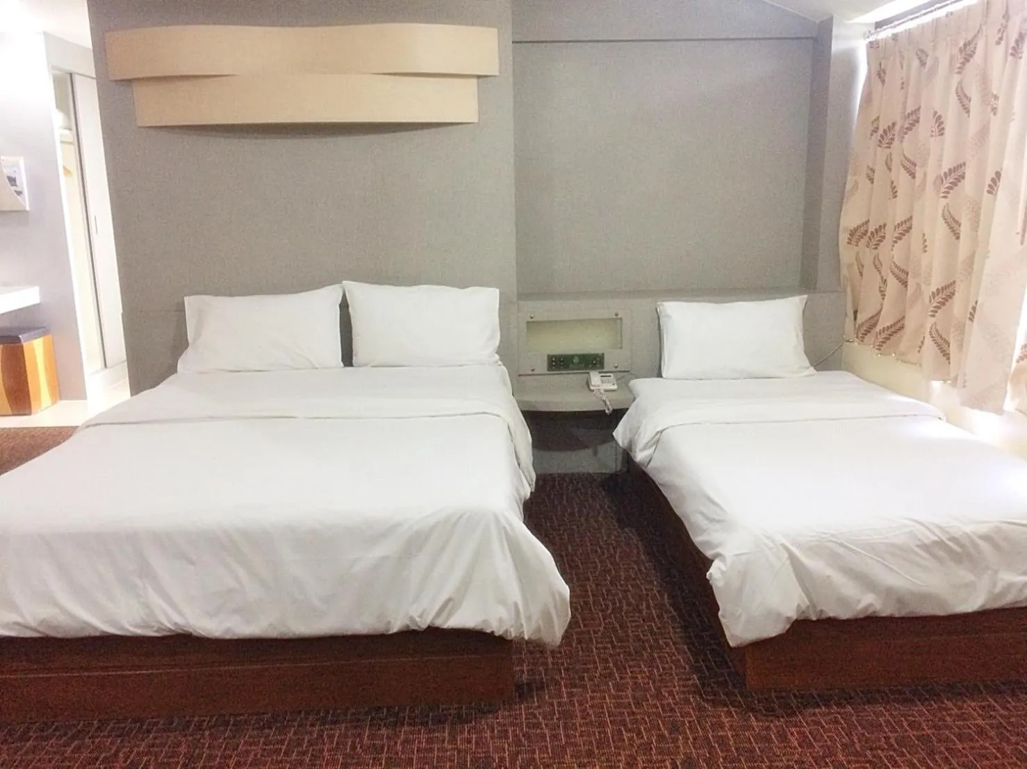 Bed in K.S.Pavilion Hotel