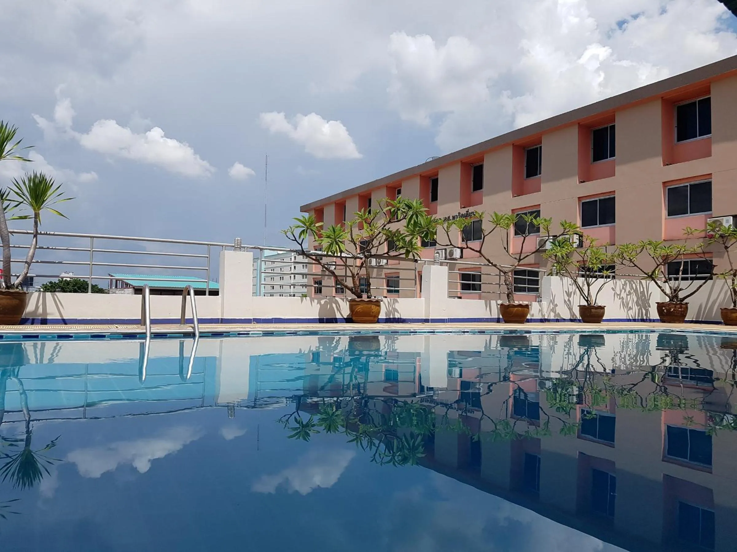 Swimming pool in K.S.Pavilion Hotel