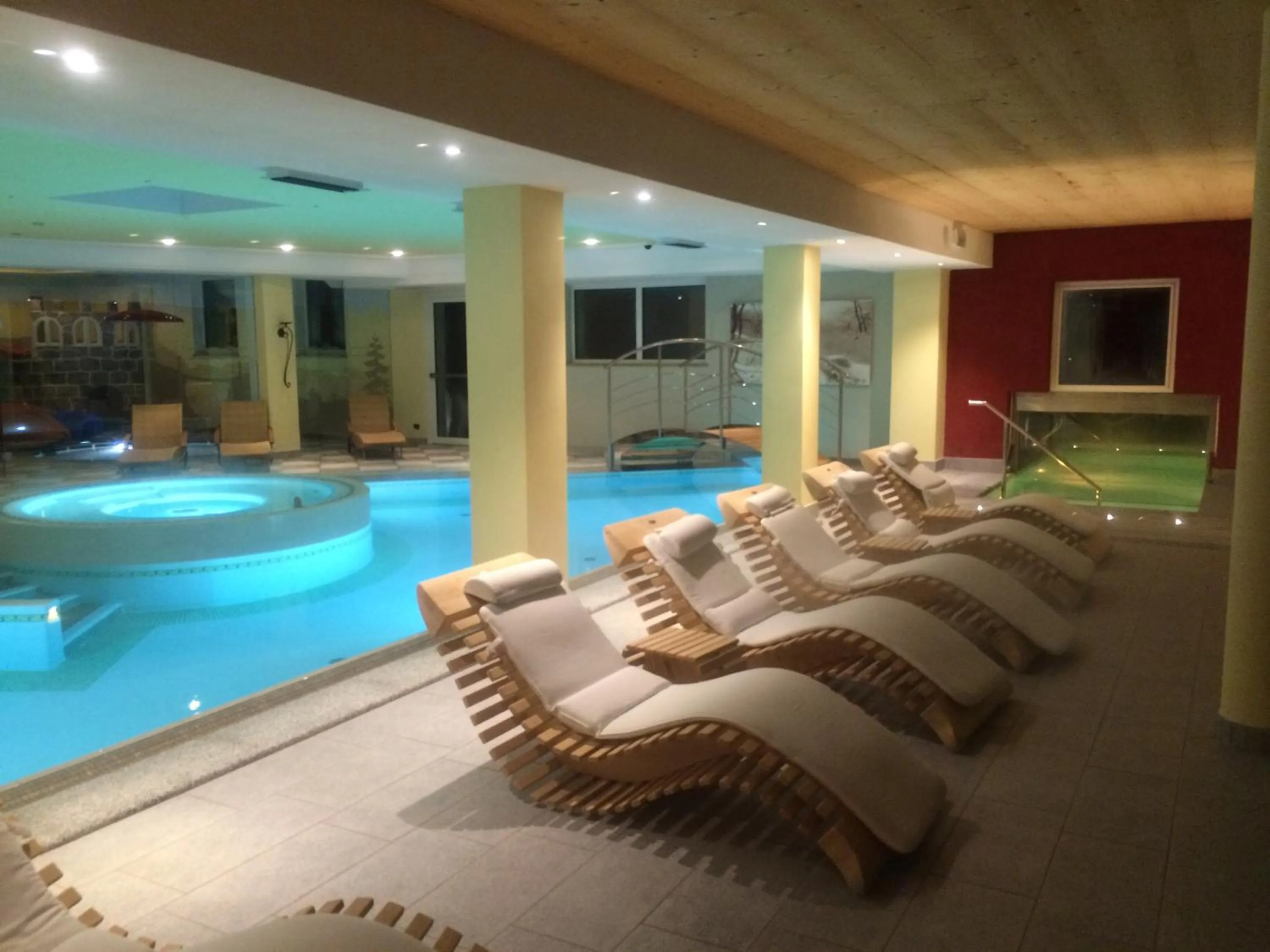 Pool view in Nature Wellness Hotel Renato