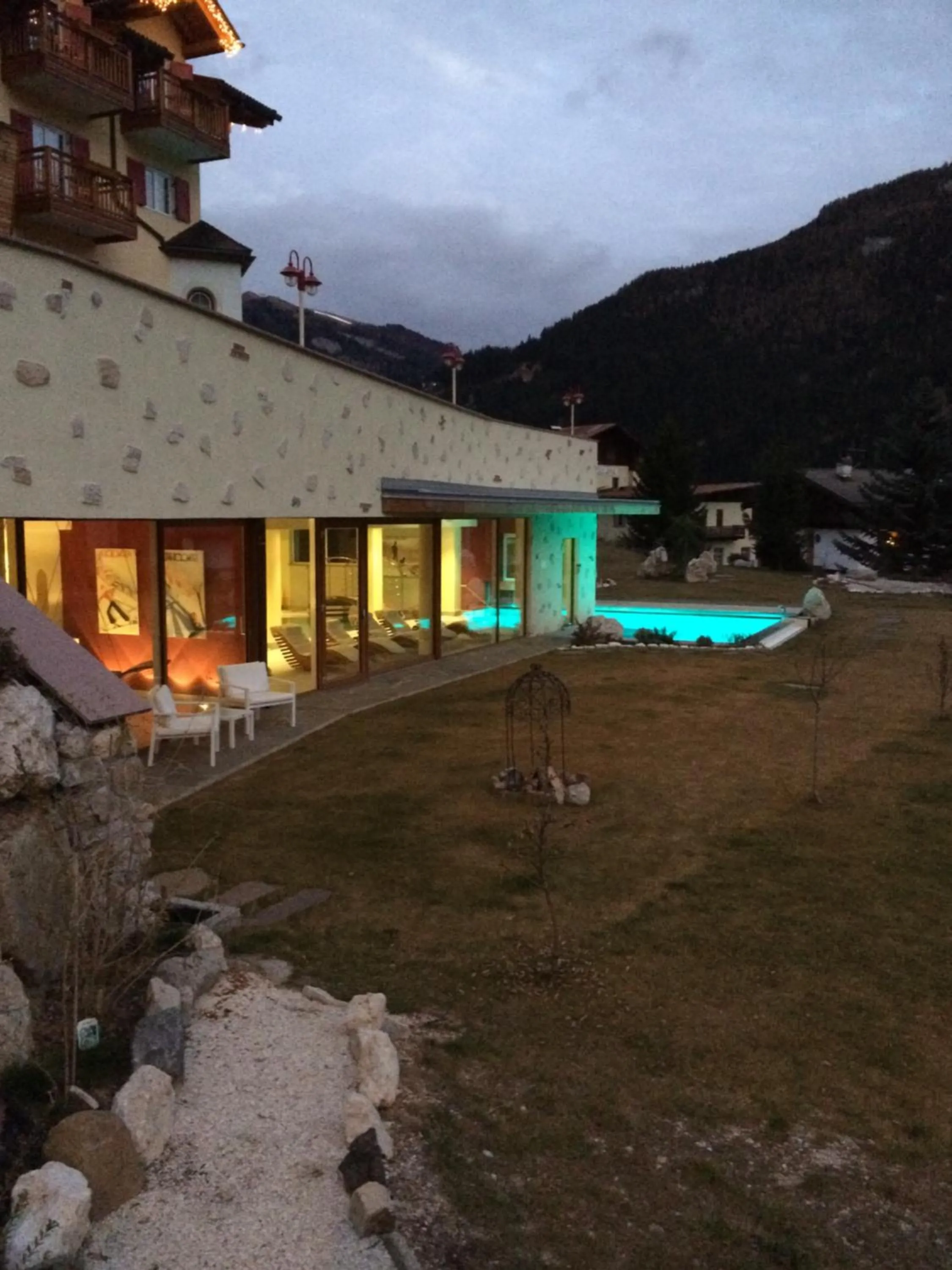 Patio in Nature Wellness Hotel Renato