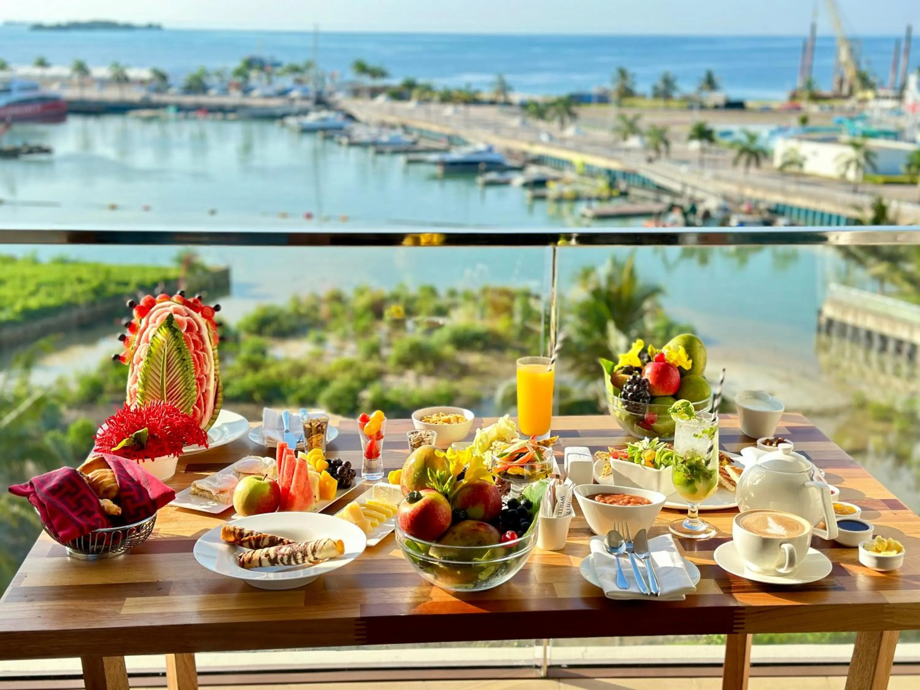 Breakfast in Hotel Verde Zanzibar - Azam Luxury Resort and Spa - Dry Hotel