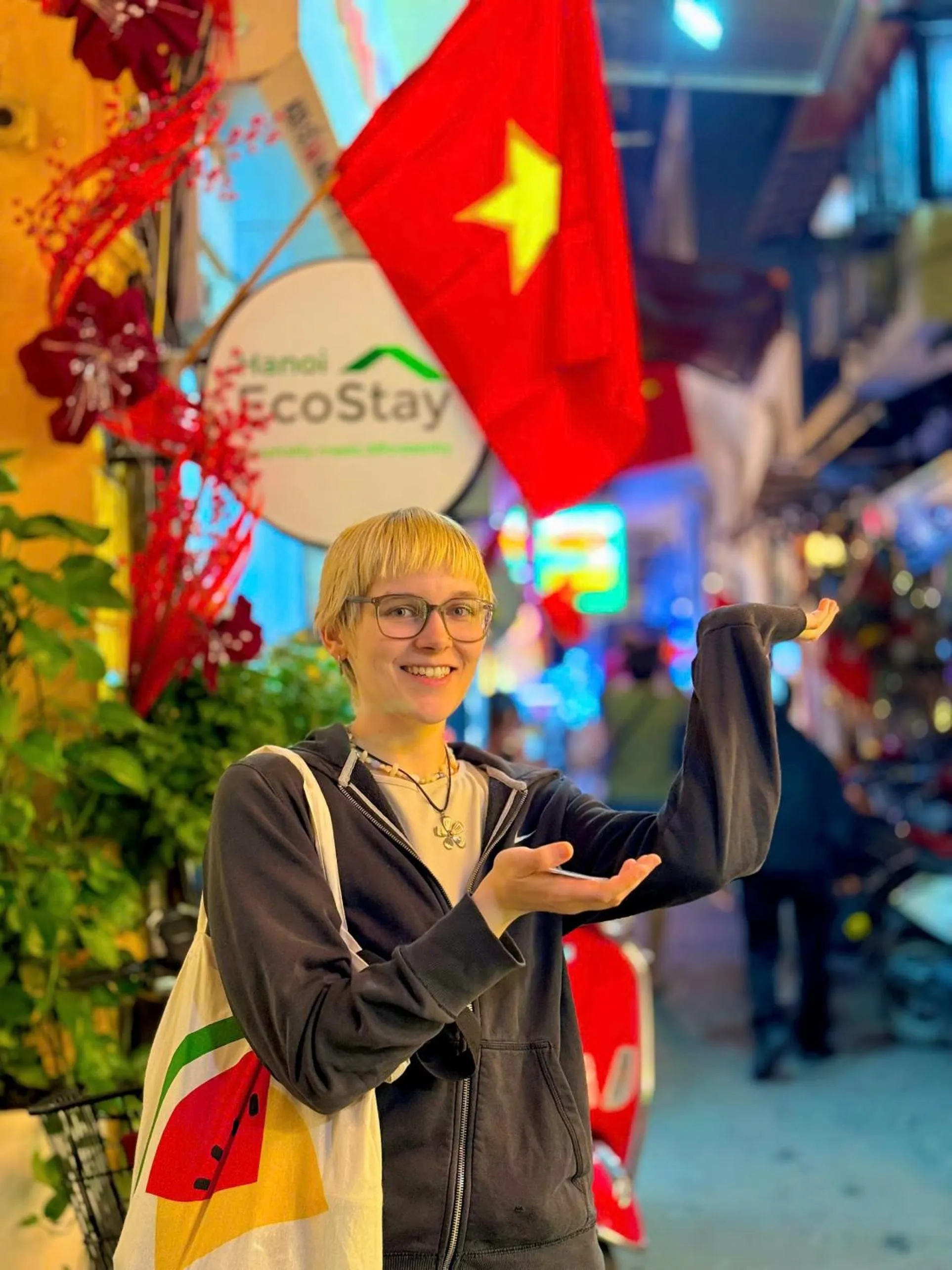 Property building in Hanoi EcoStay 2 hostel