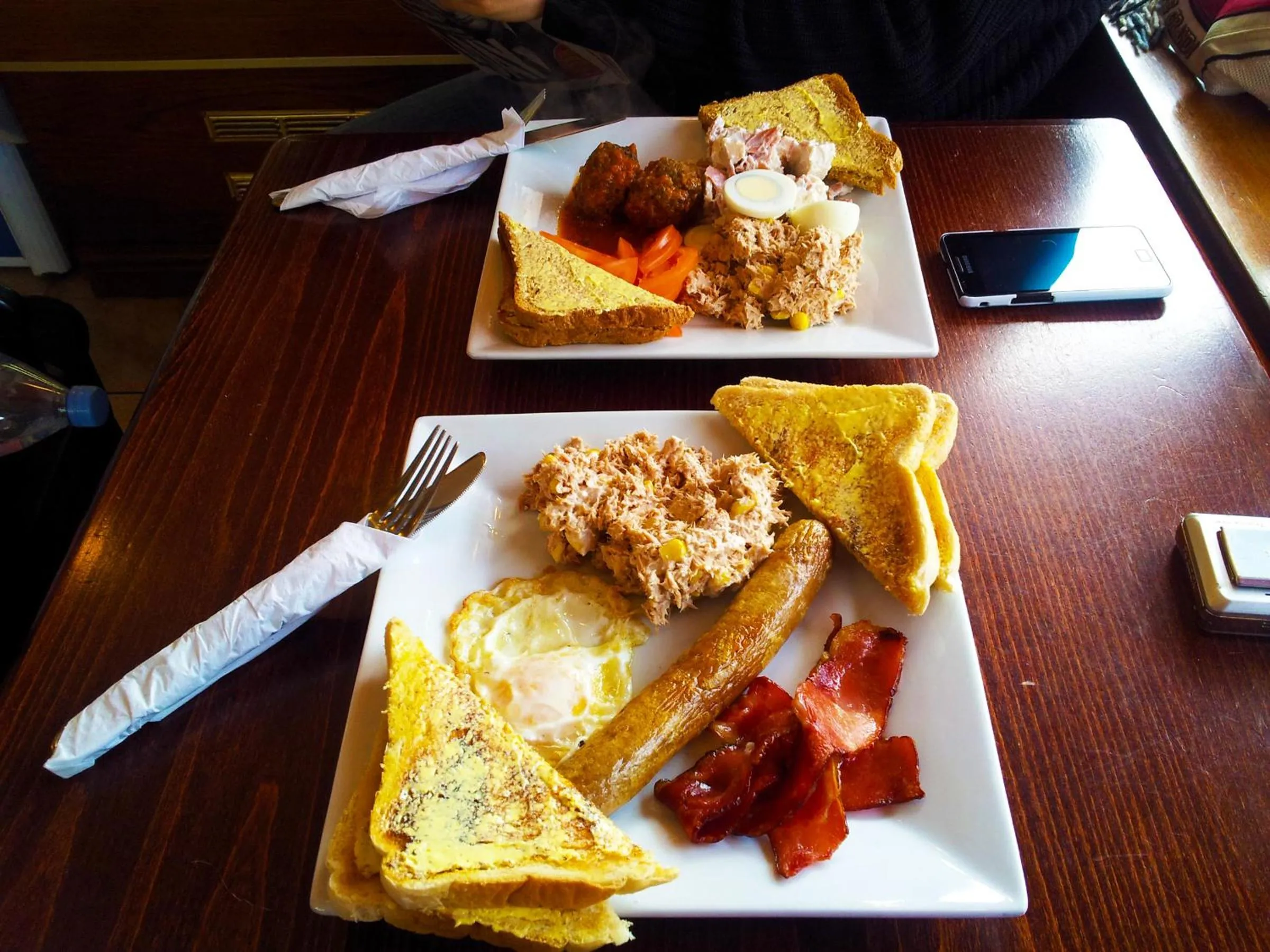 English/Irish breakfast in La Celestina