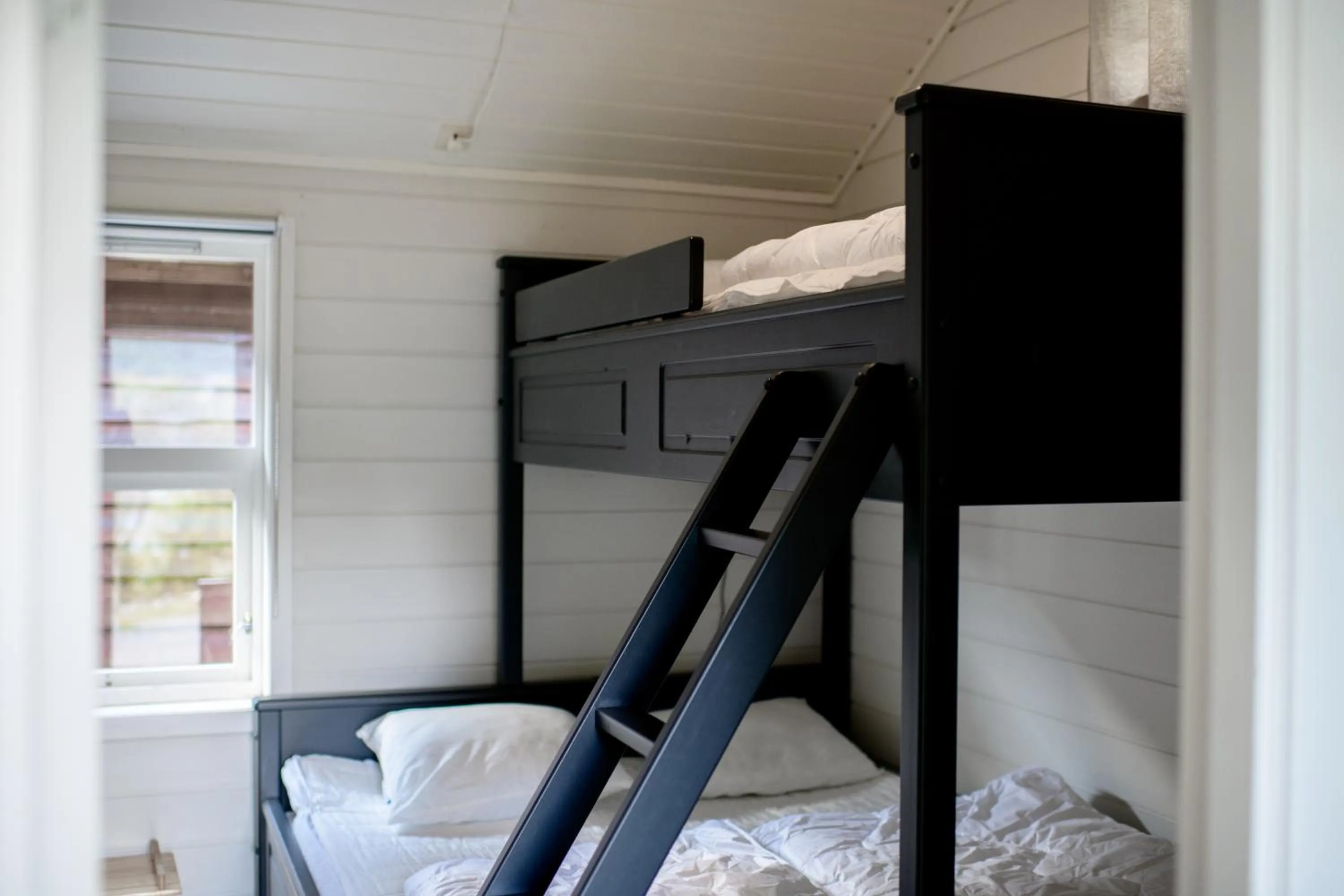 Bed in Grande Hytteutleige og Camping