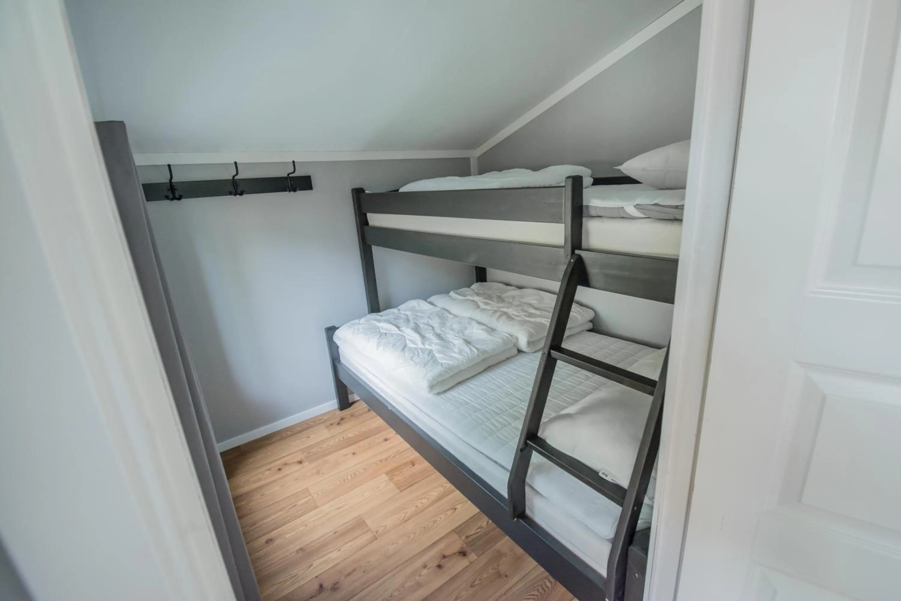 Bedroom, Bed in Grande Hytteutleige og Camping