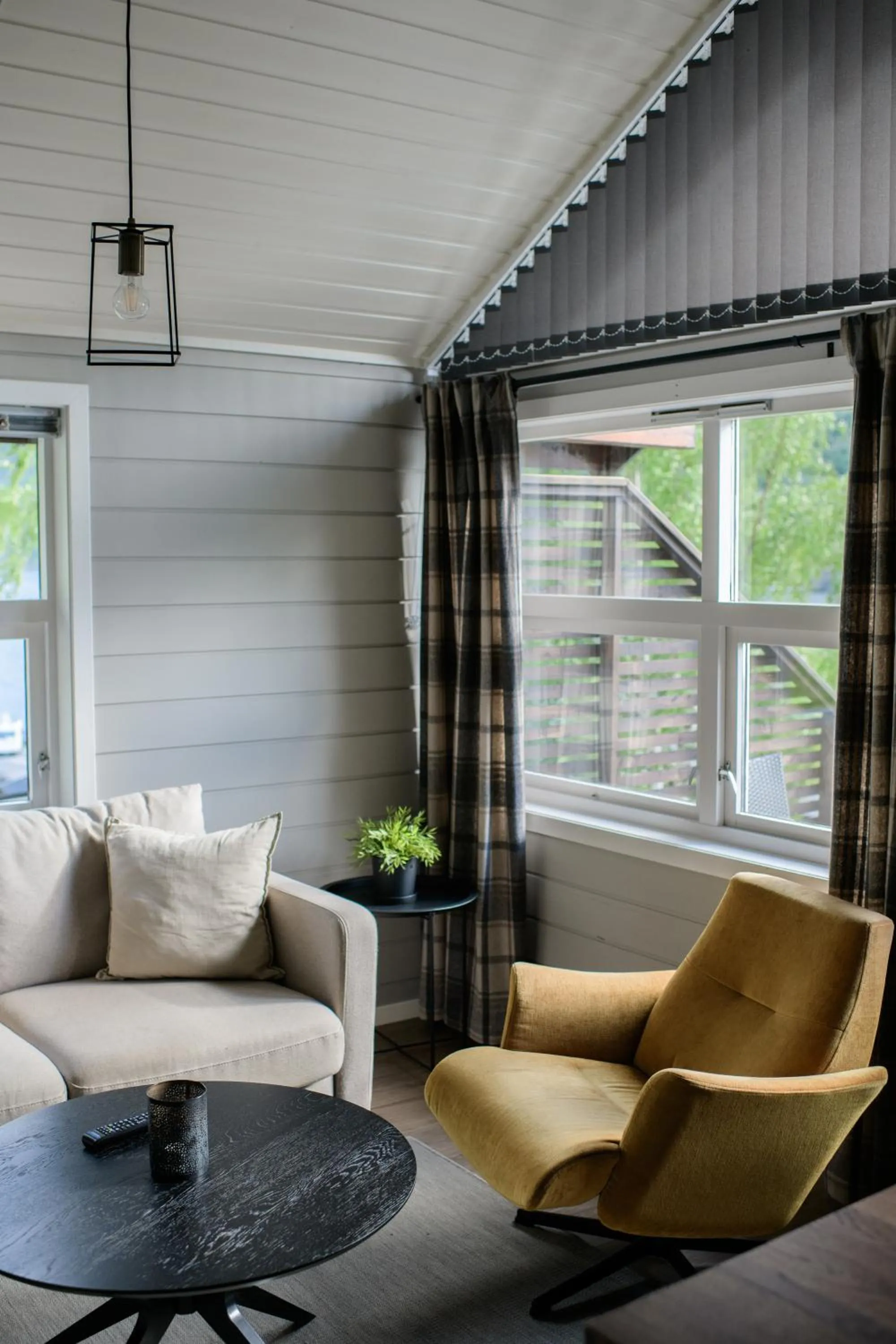 Living room in Grande Hytteutleige og Camping