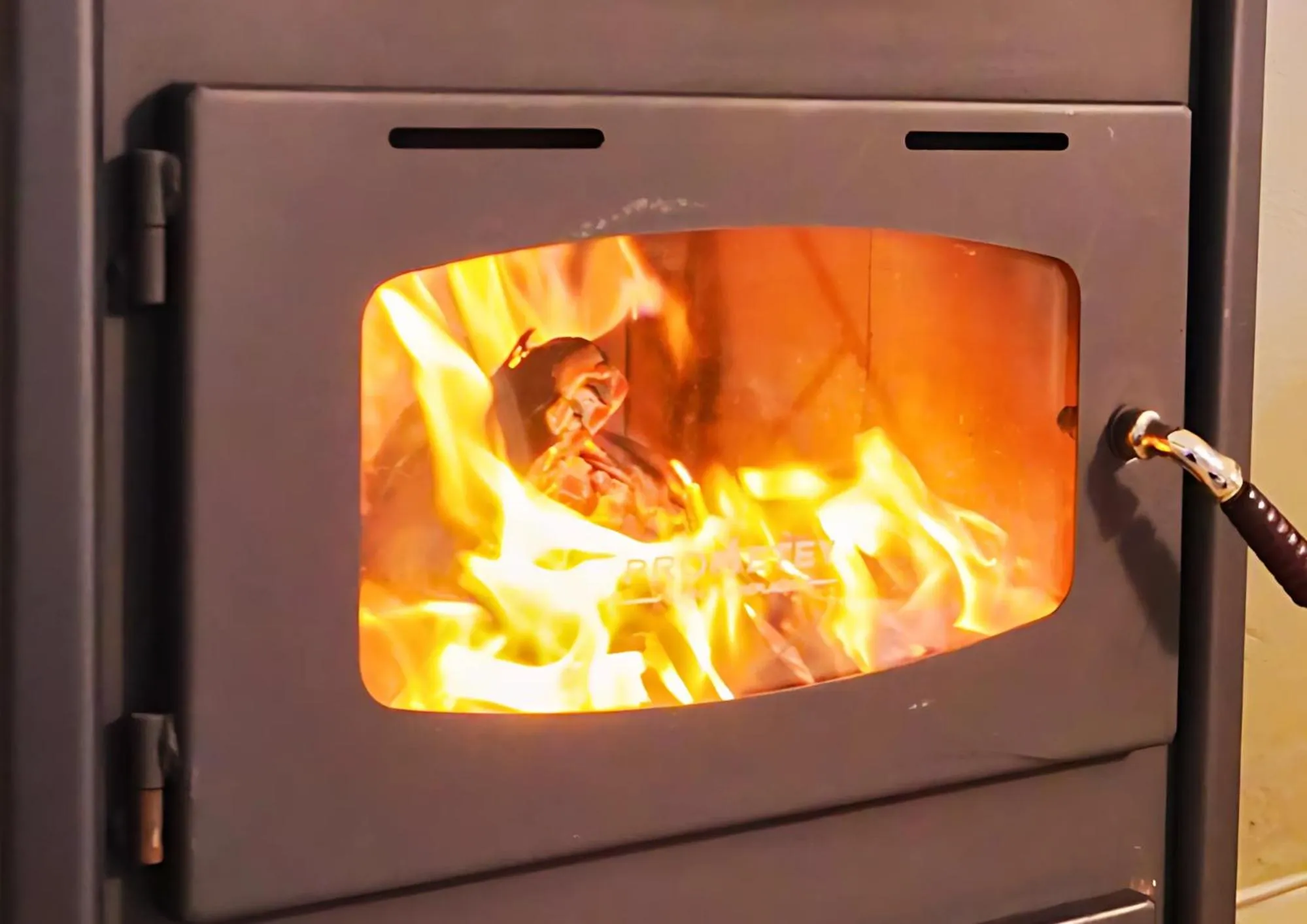 fireplace in The Browns' Luxury Suites & Cottage