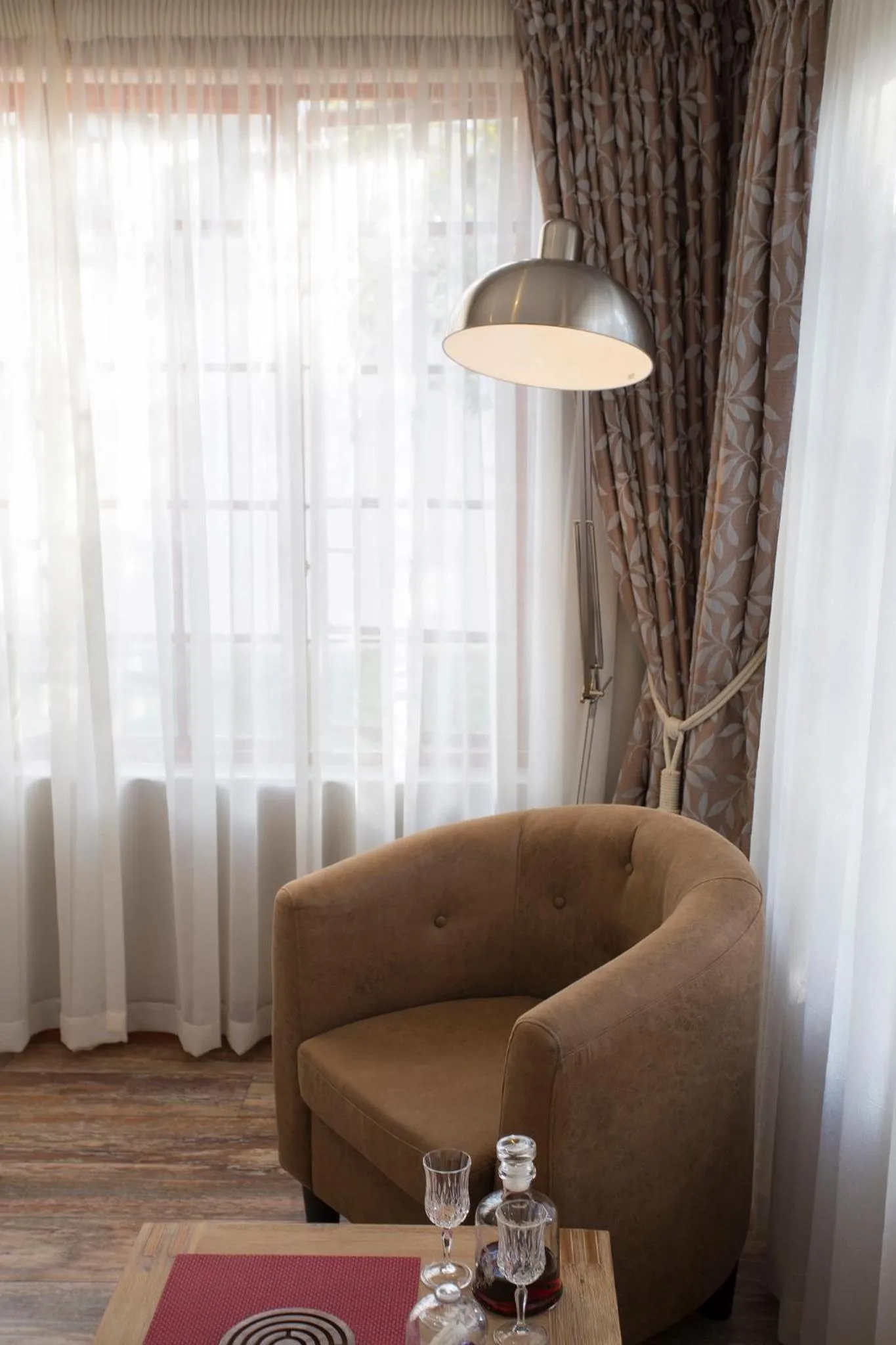Seating area in The Browns' Luxury Suites & Cottage