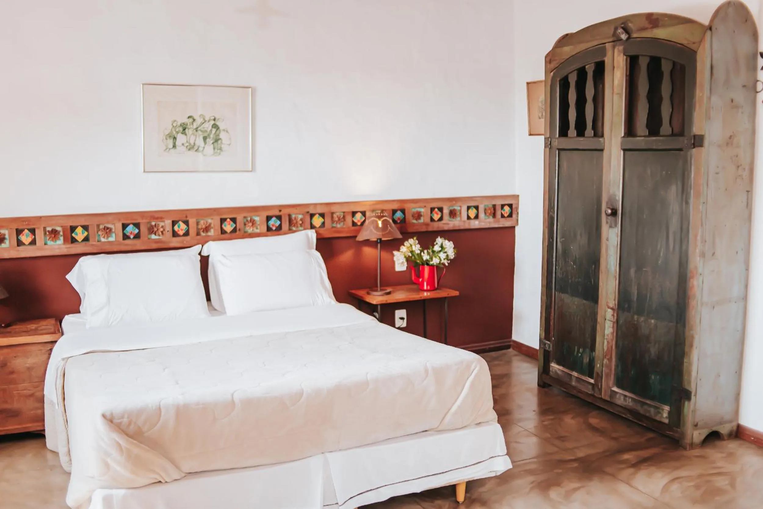 Photo of the whole room, Bed in Pousada d'Oleo de Guignard