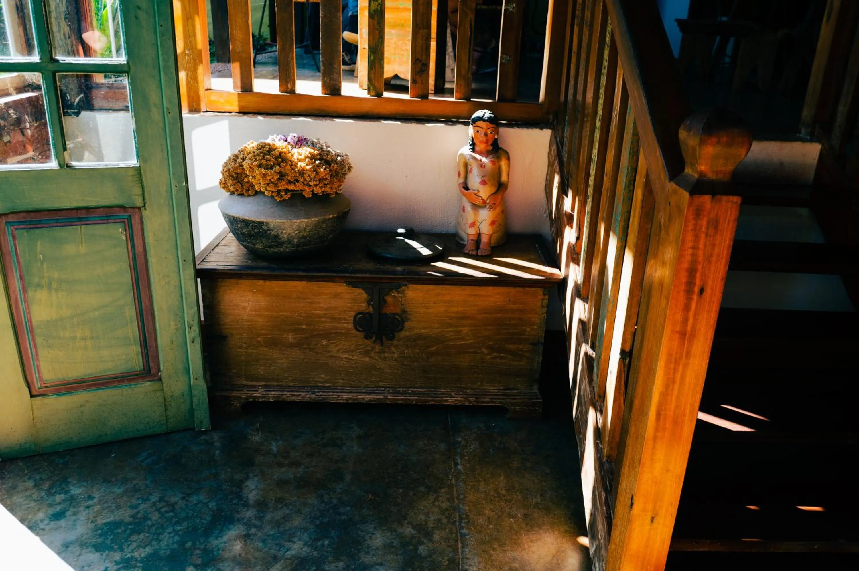 Lobby or reception in Pousada d'Oleo de Guignard