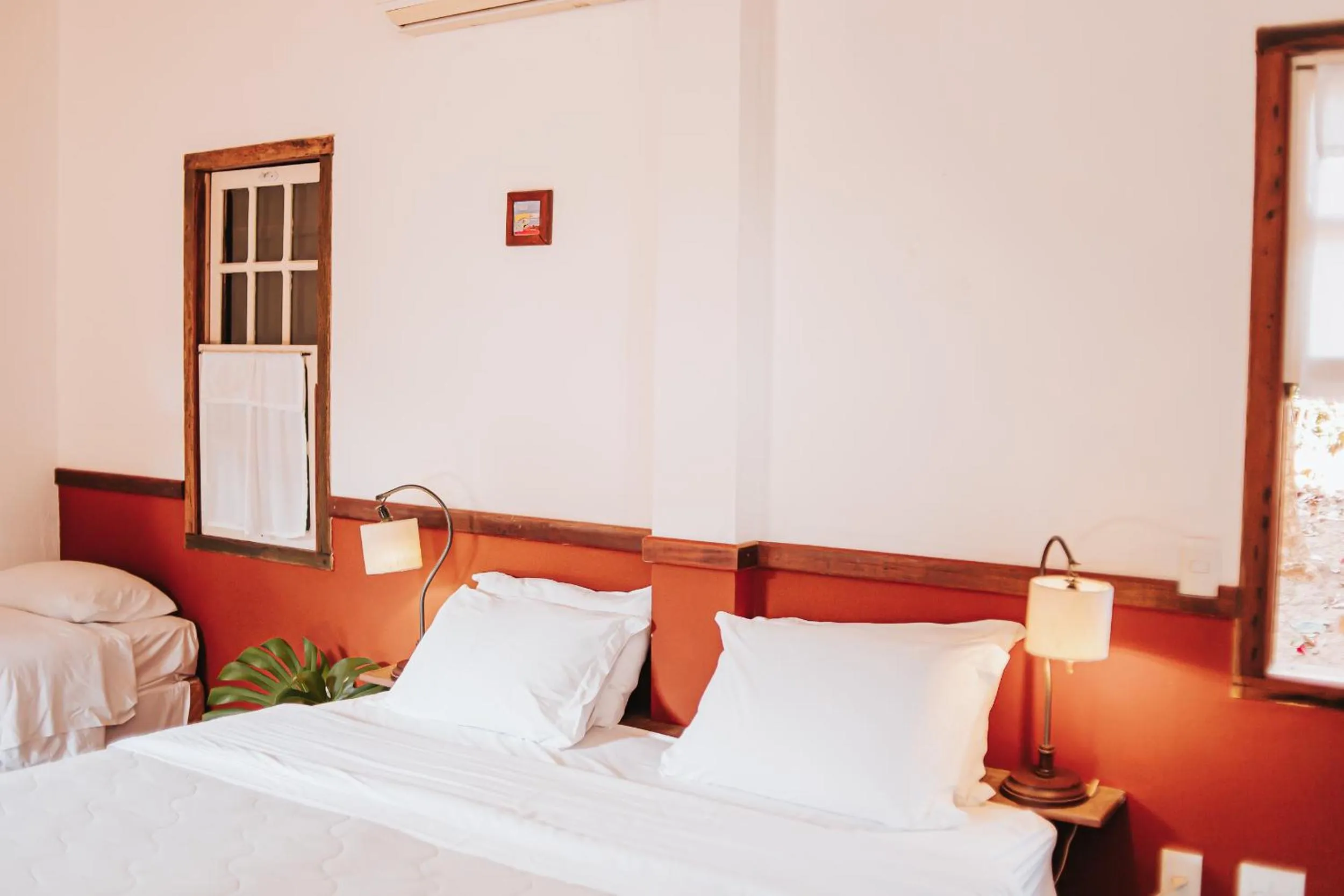 Bed in Pousada d'Oleo de Guignard