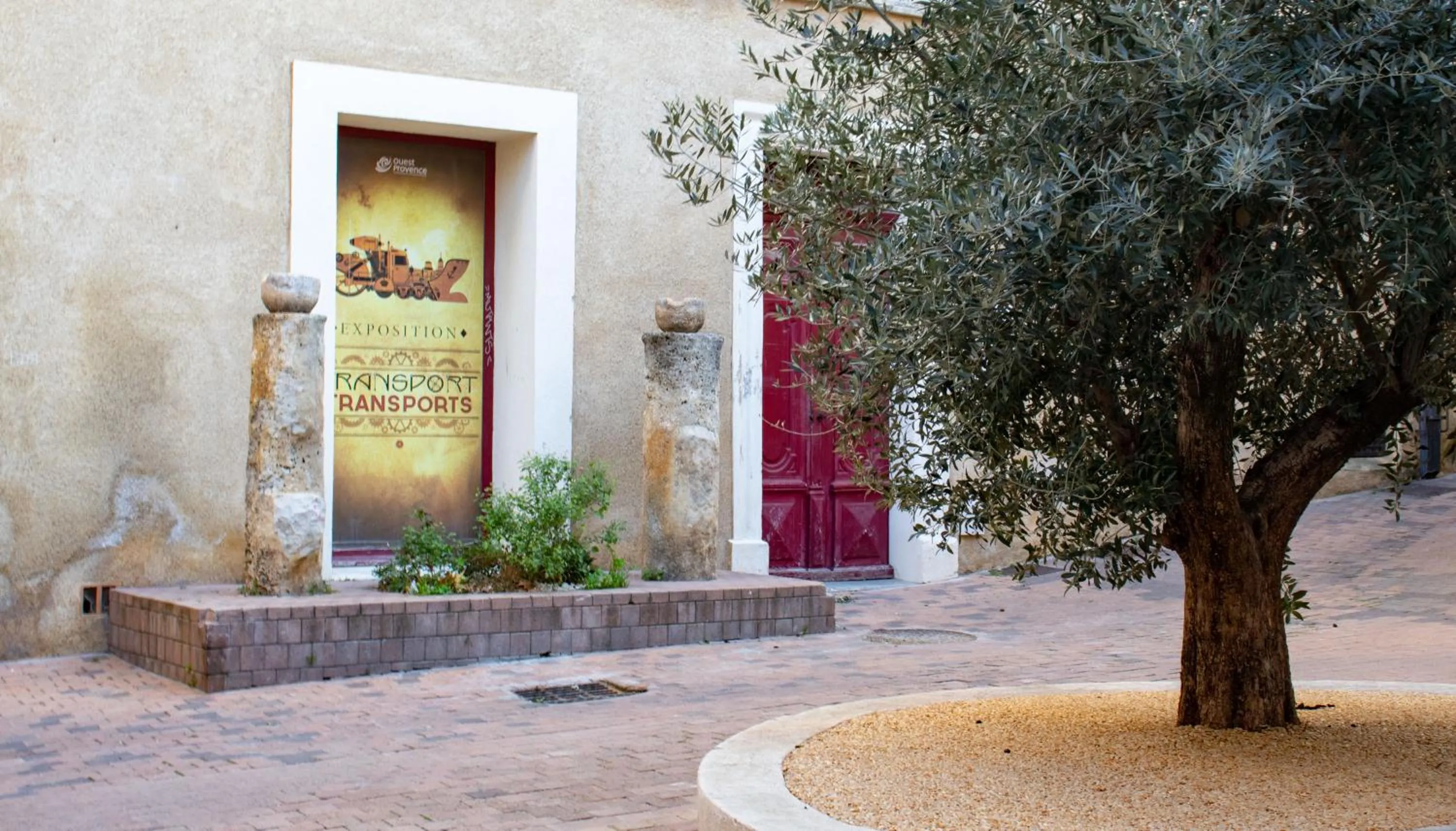 City view in Première Classe Istres