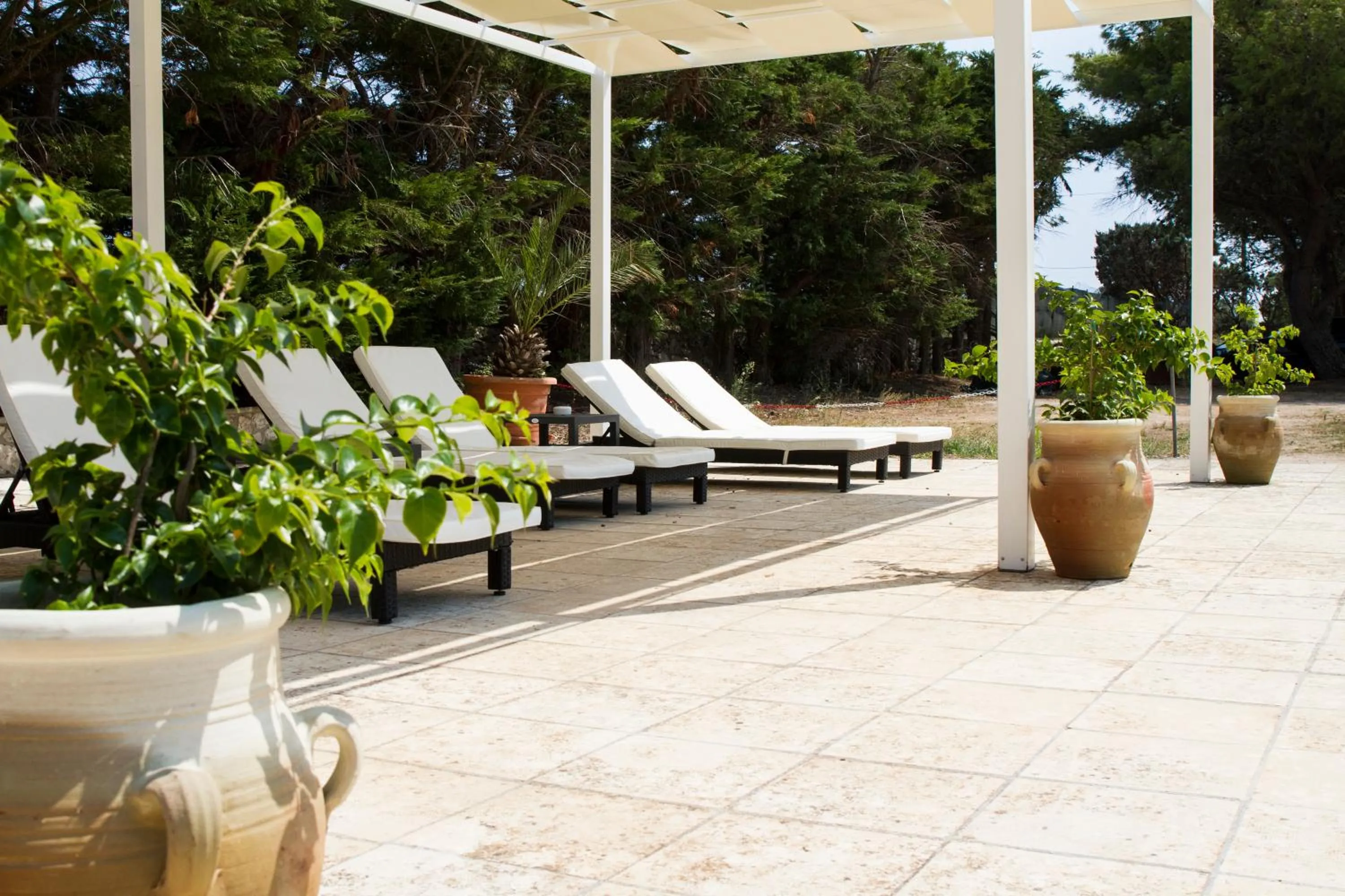 Patio in Residence Conchiglia San Giovanni