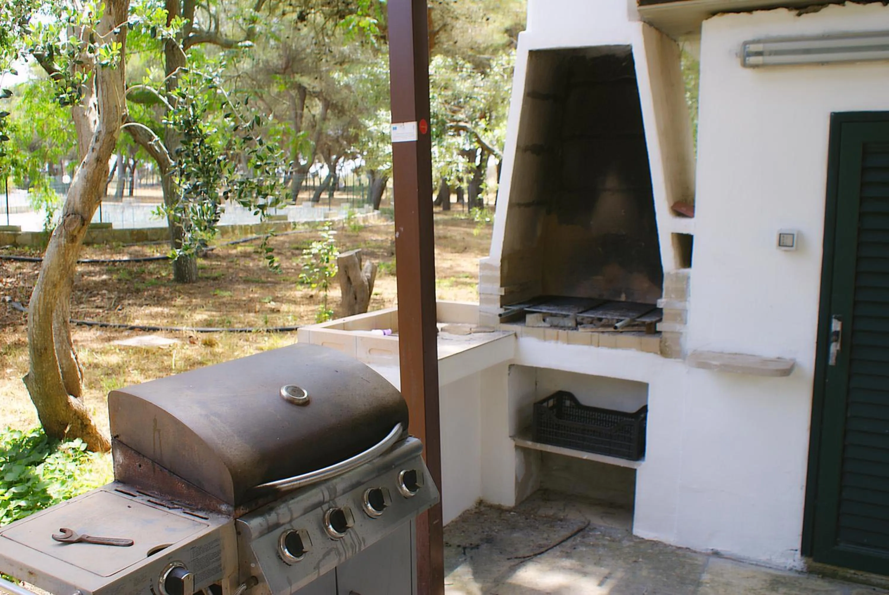 BBQ facilities in Residence Conchiglia San Giovanni