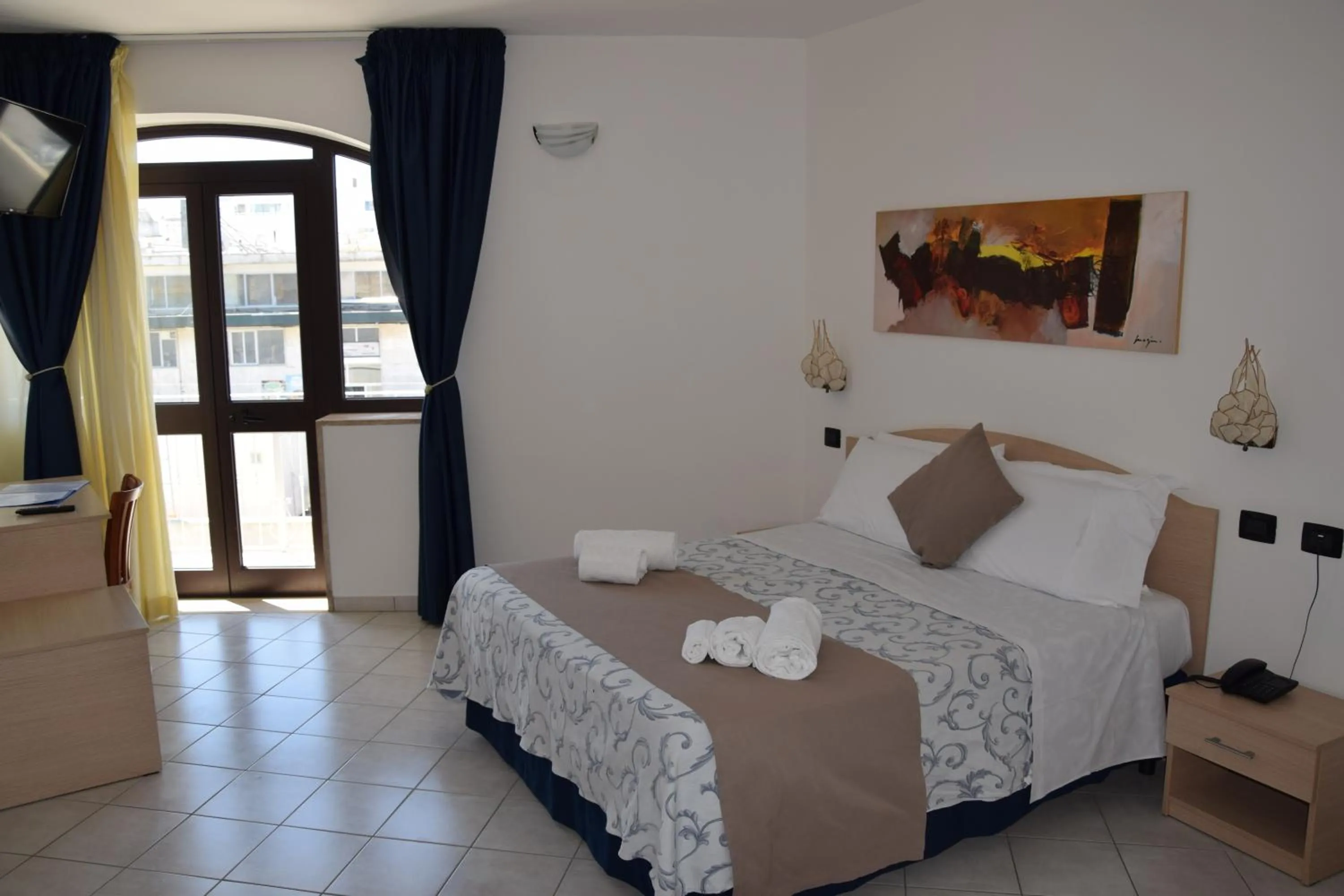 Bed in Hotel Profumo Di Mare