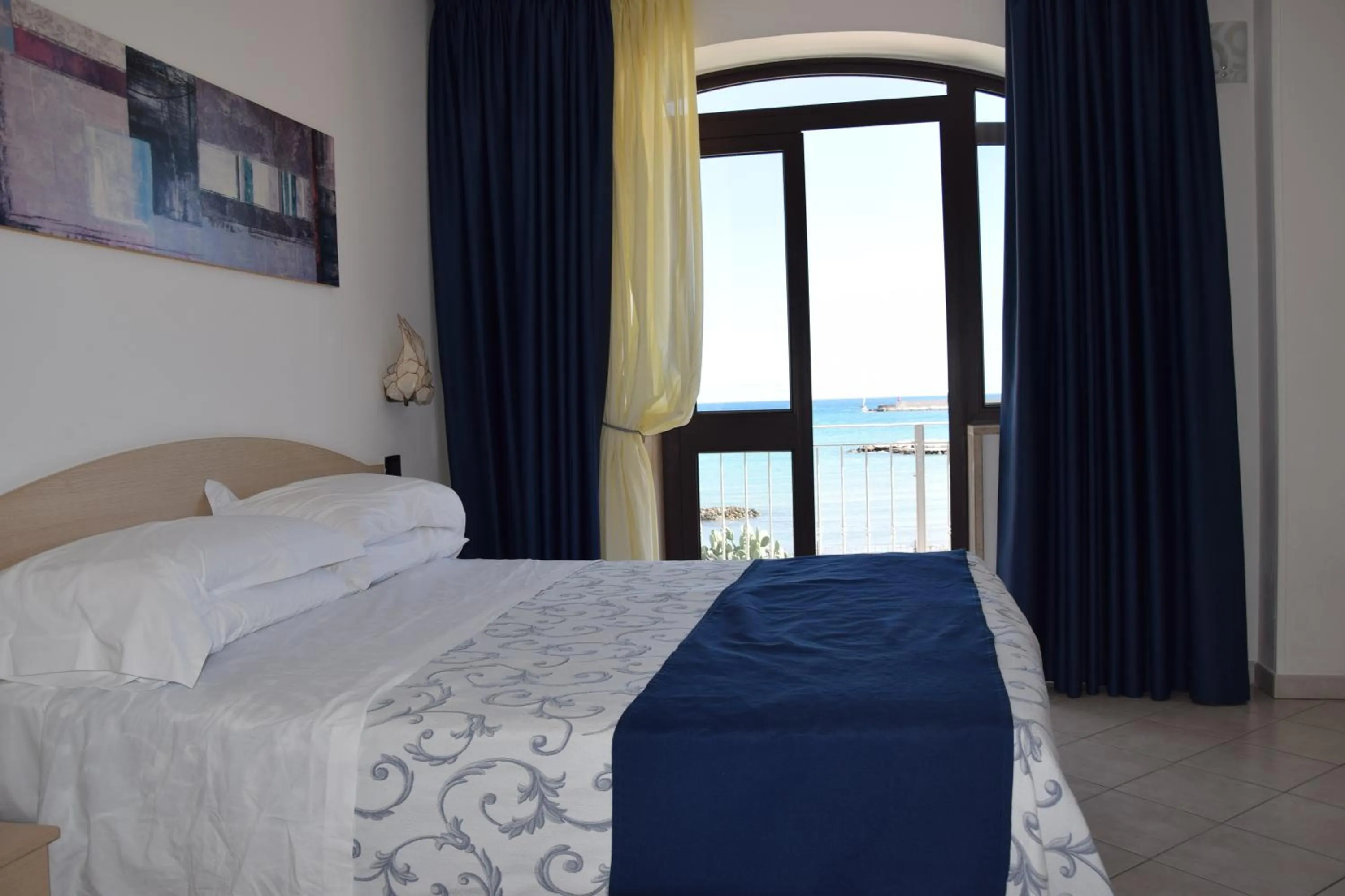 Bed in Hotel Profumo Di Mare