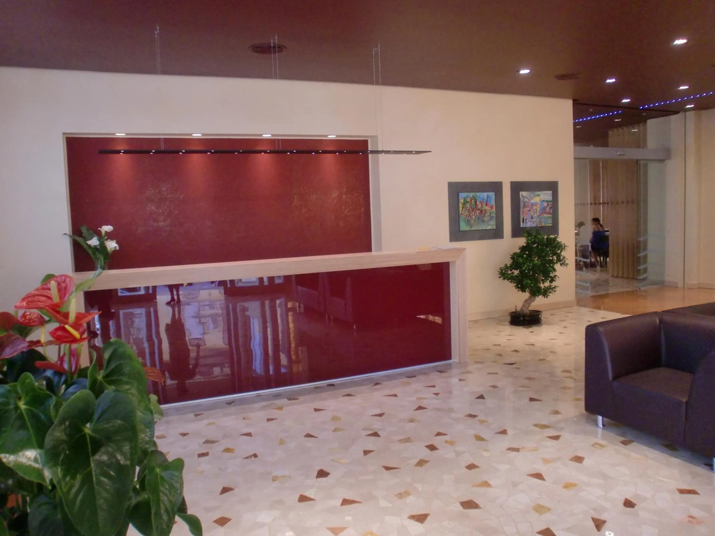 Lobby or reception in Hotel Ancora
