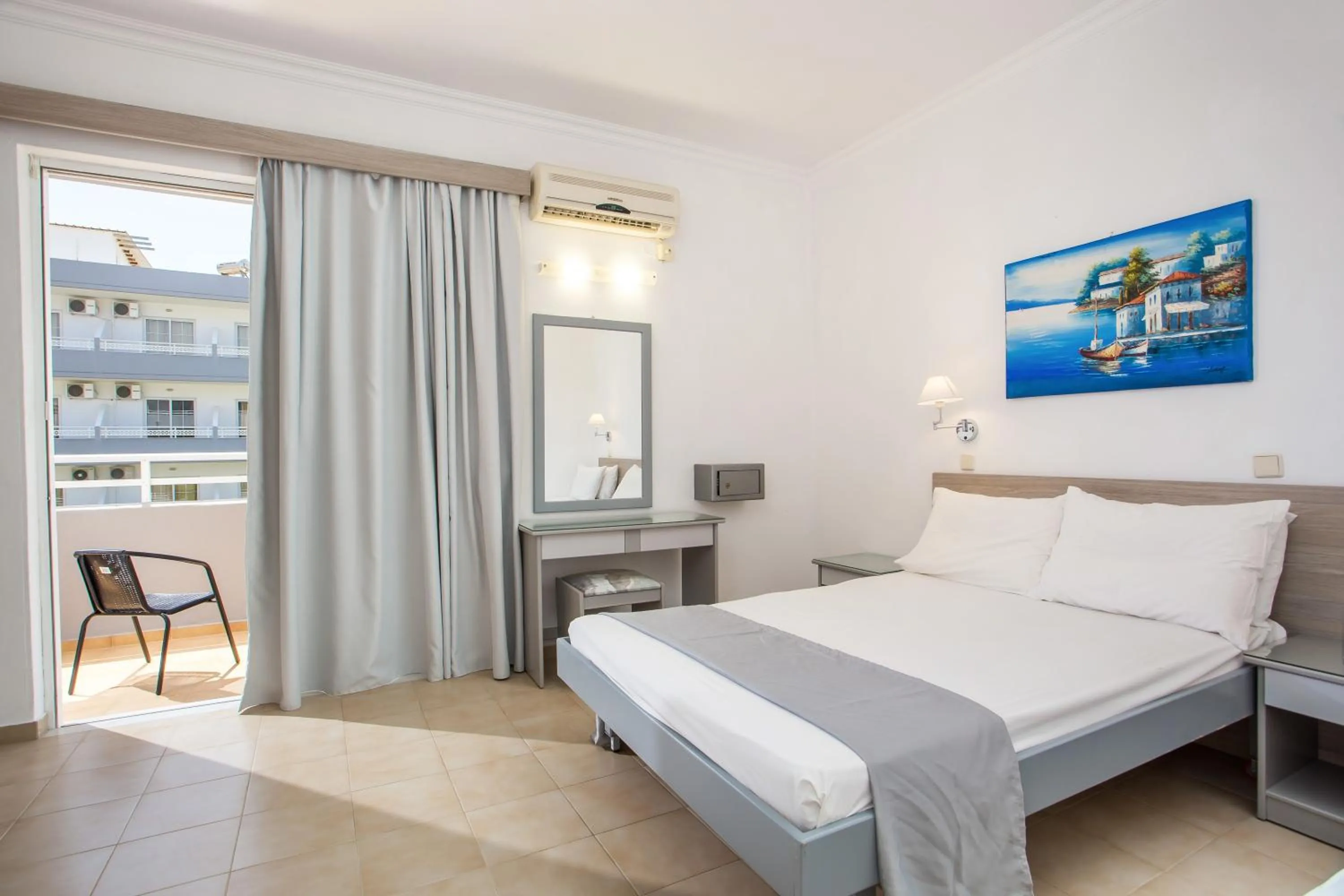 Bedroom, Bed in Tsampika Hotel Faliraki