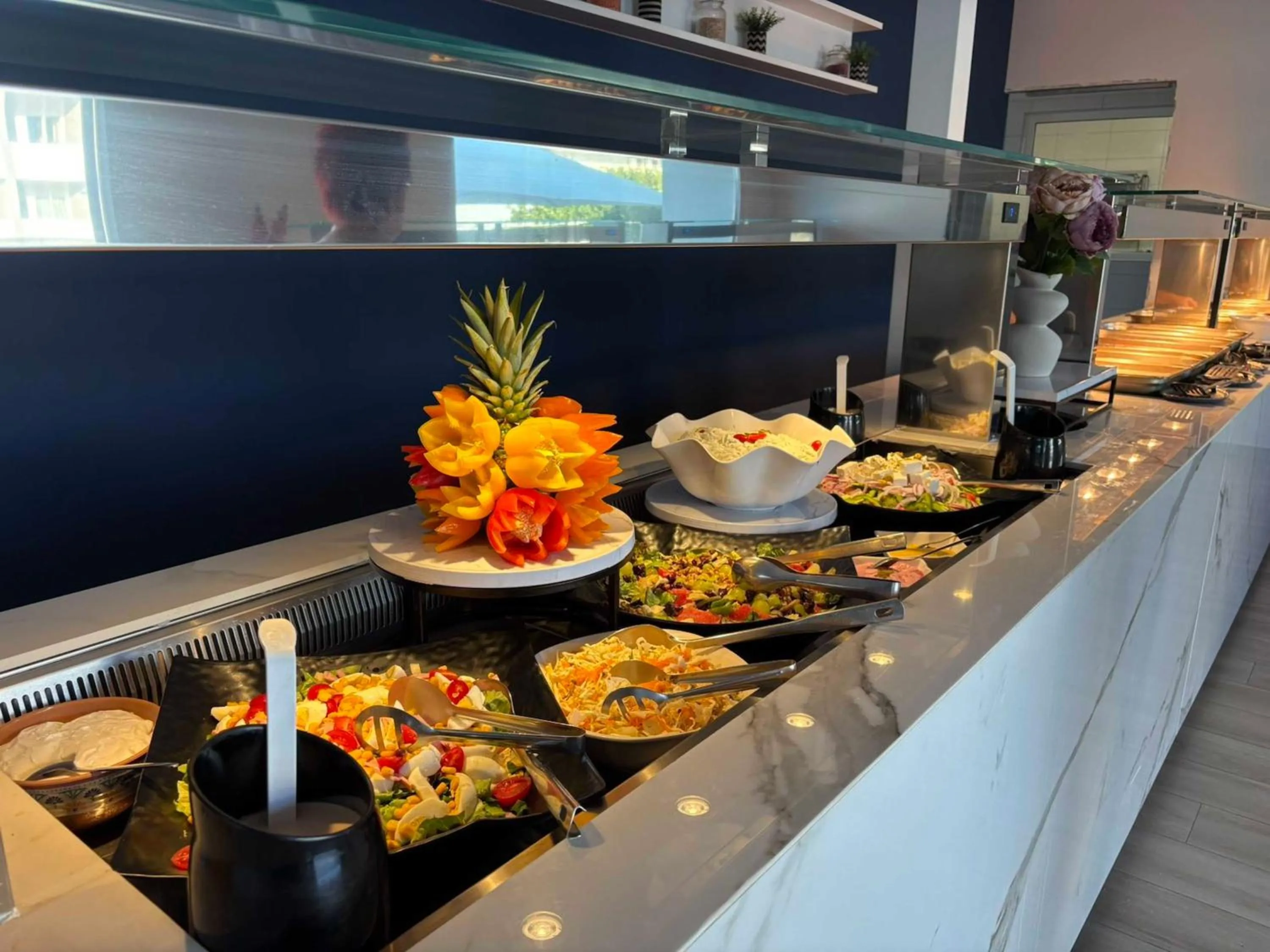 Food in Tsampika Hotel Faliraki