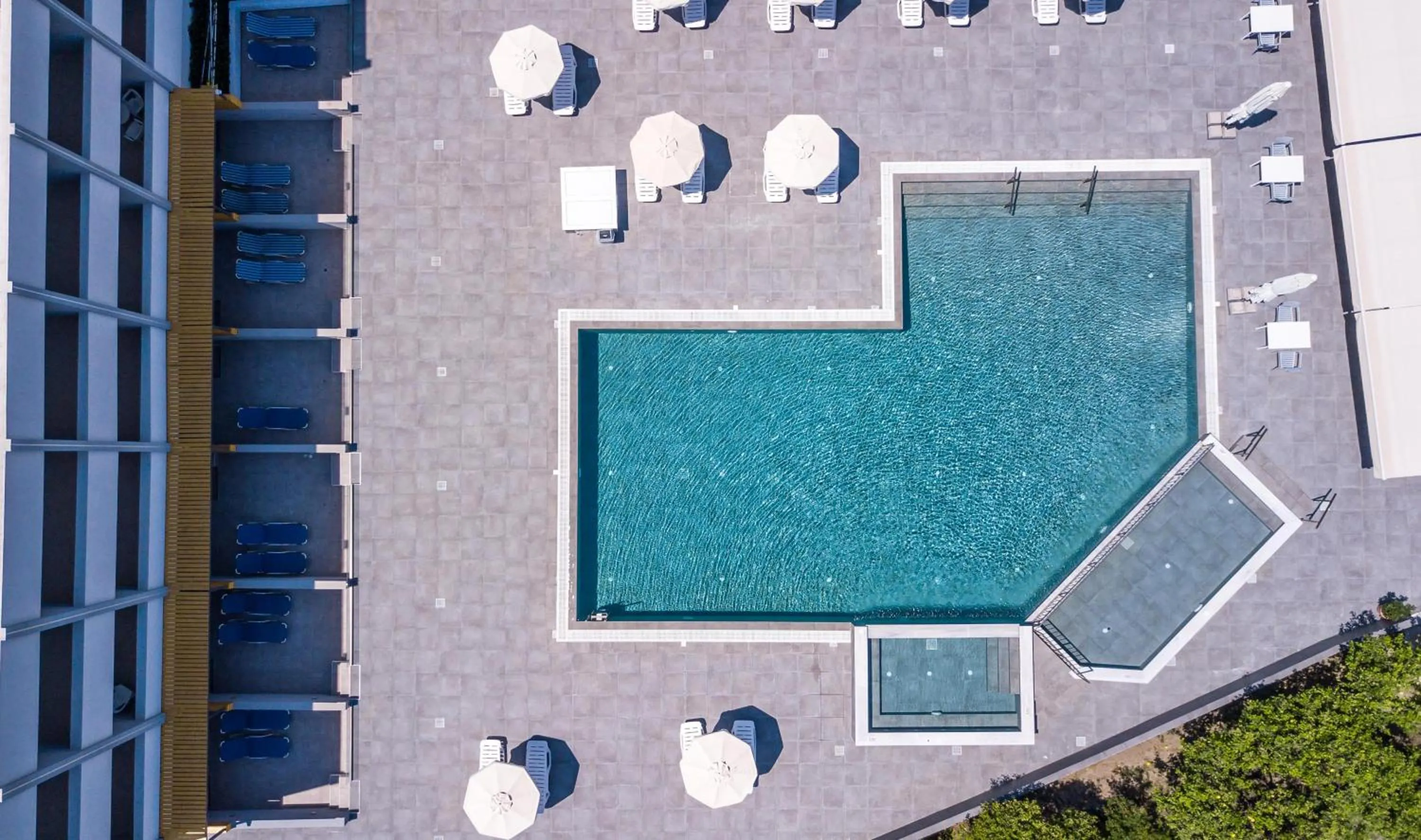 Pool view in Tsampika Hotel Faliraki