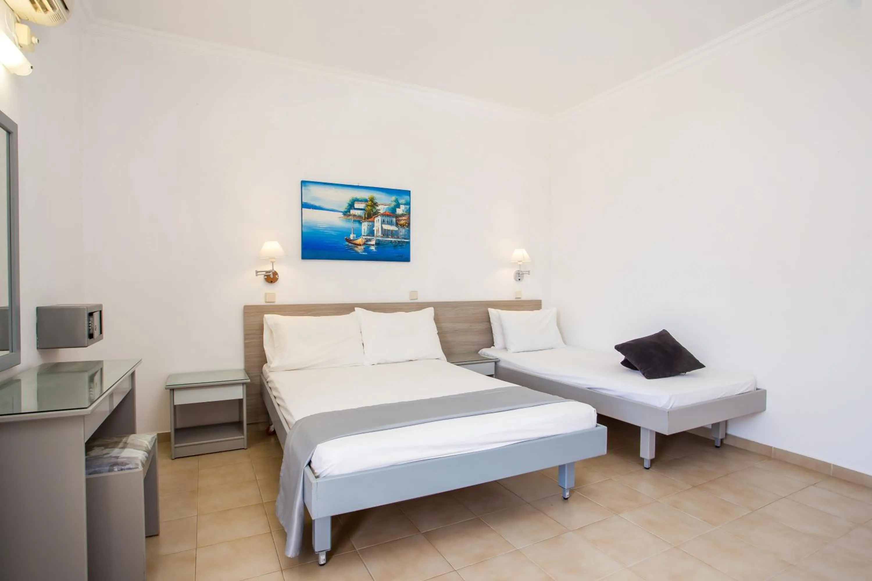 Bedroom in Tsampika Hotel Faliraki