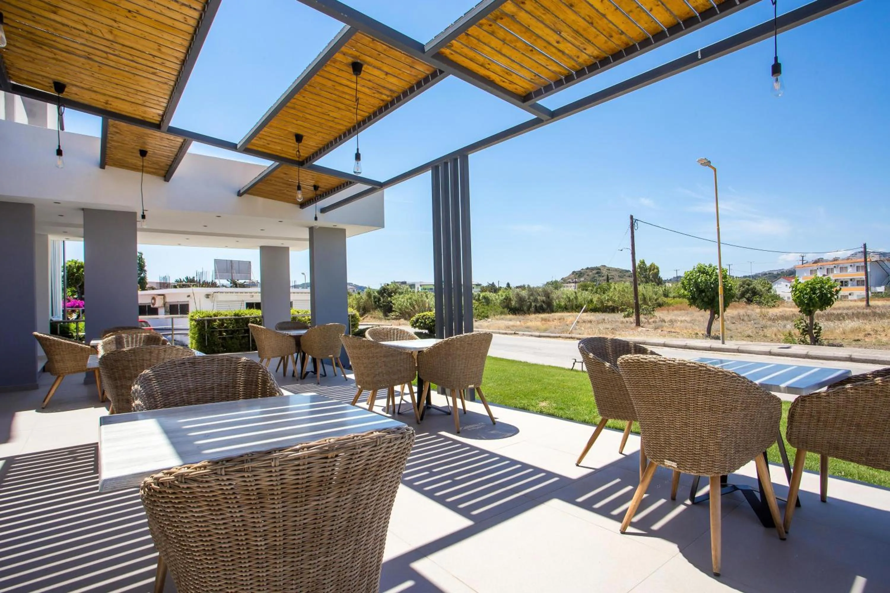 Balcony/Terrace in Tsampika Hotel Faliraki
