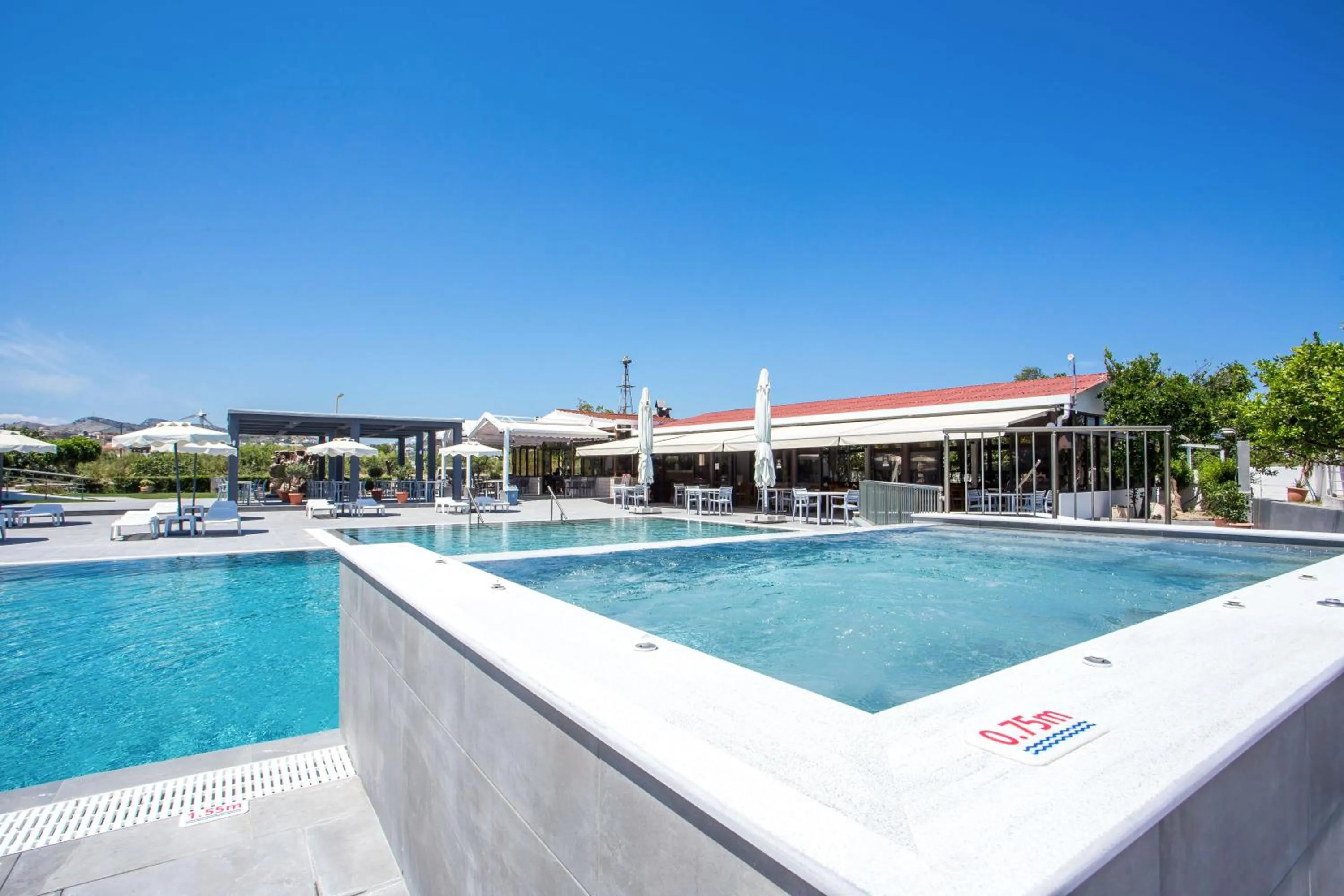 Swimming pool in Tsampika Hotel Faliraki