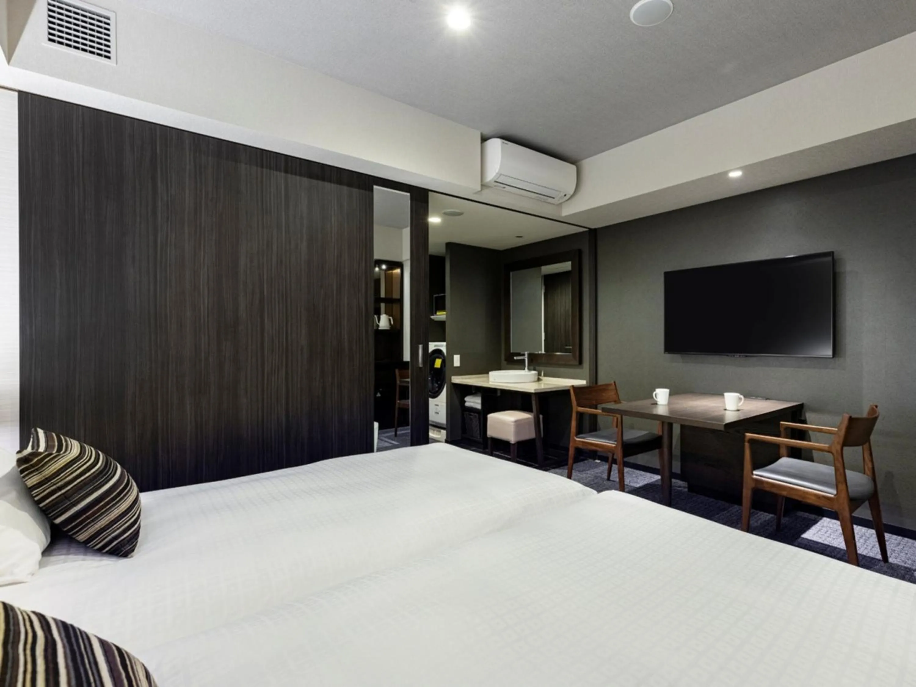 Photo of the whole room, Bed in Tokyu Stay Hakata