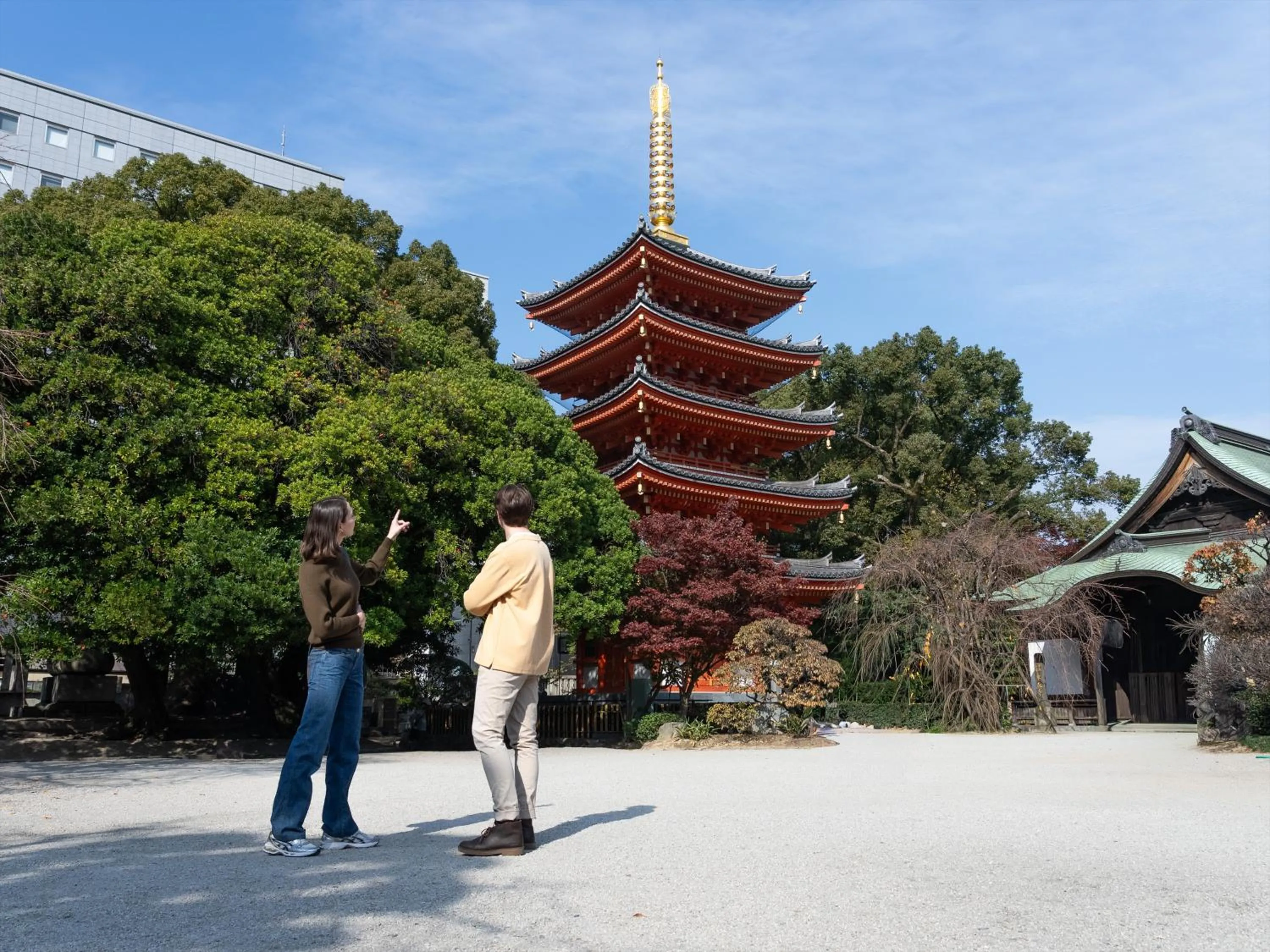 Nearby landmark in Tokyu Stay Hakata