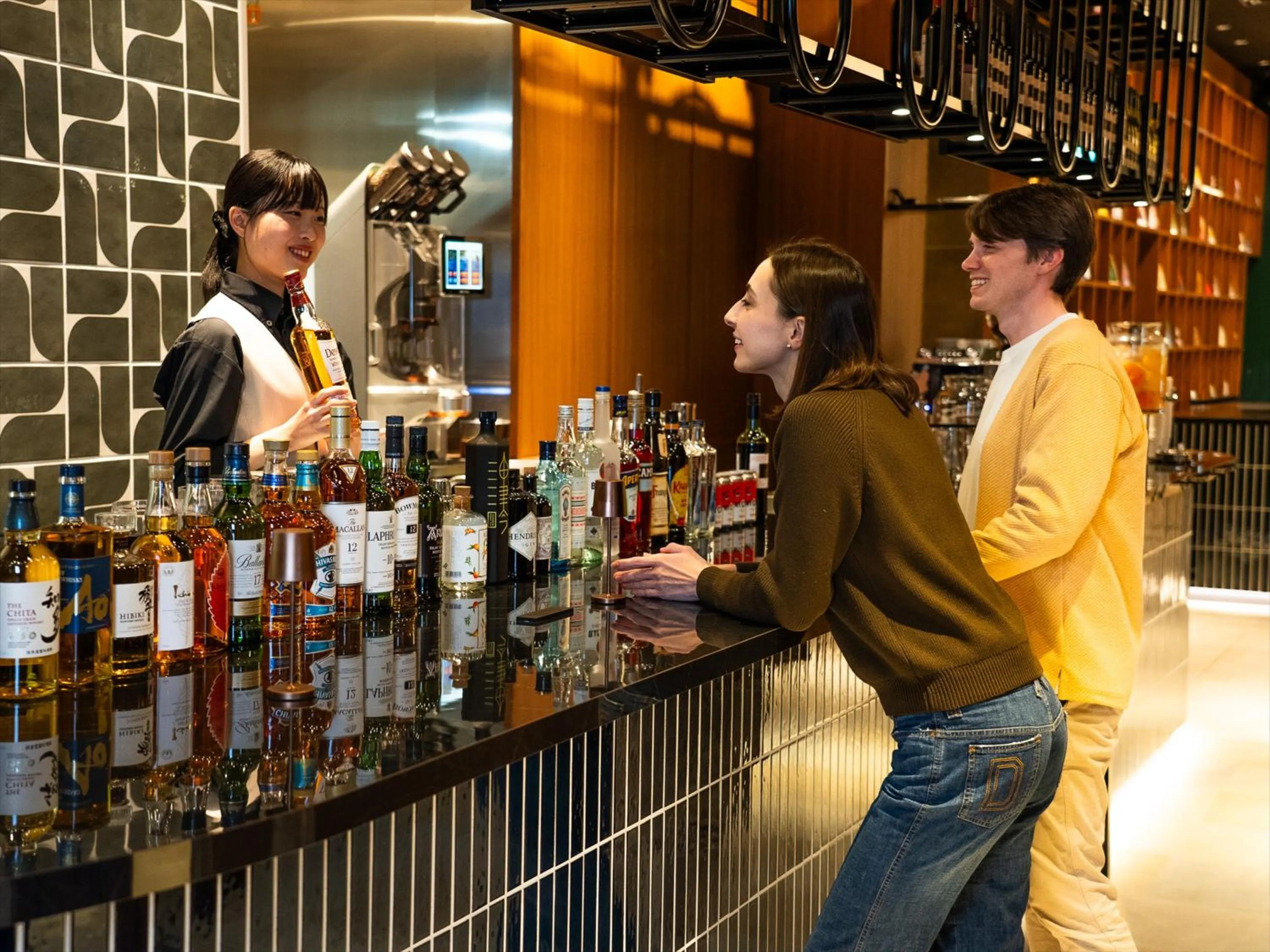 Lounge or bar in Tokyu Stay Hakata