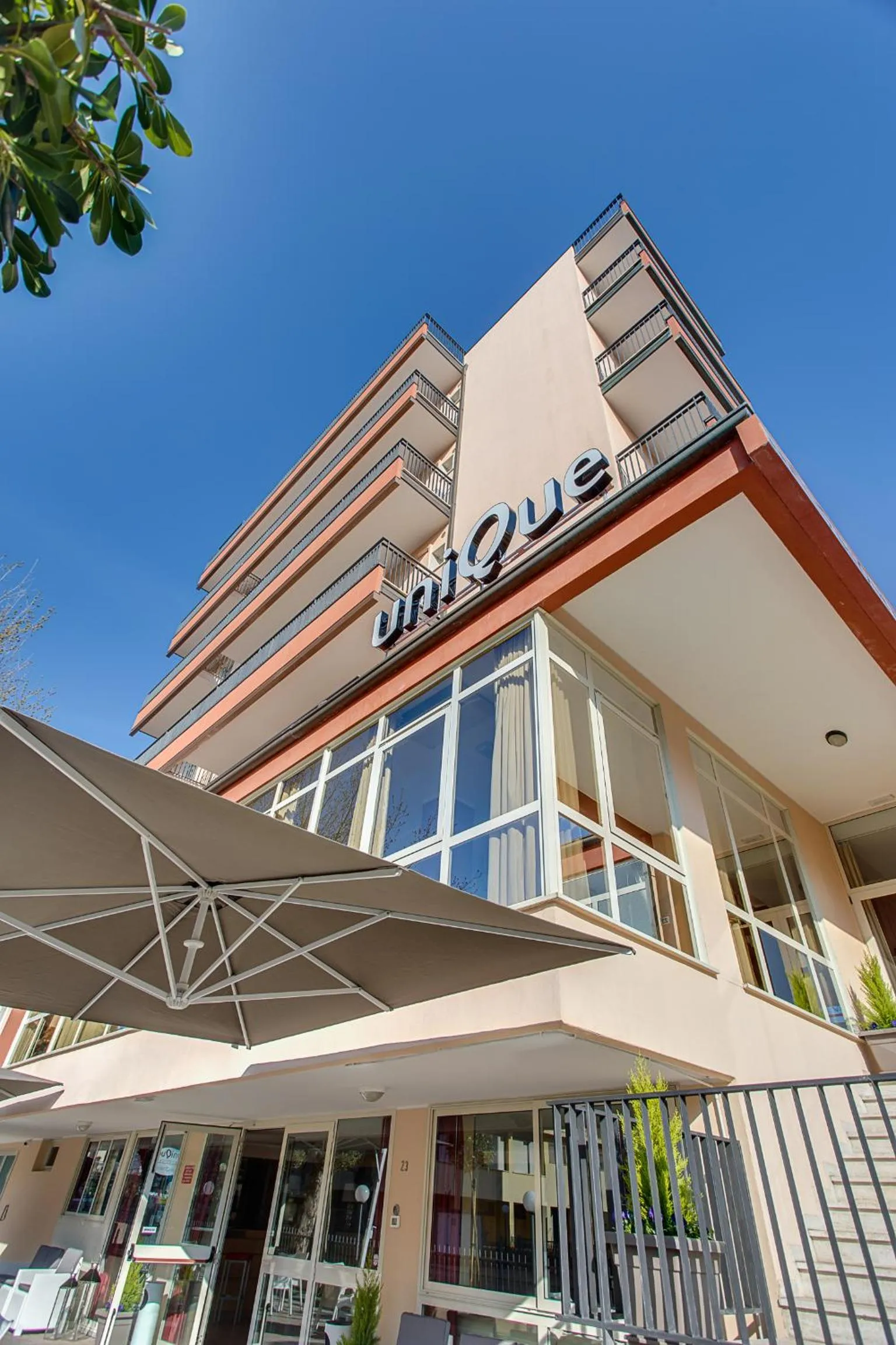 Bird's eye view in Unique Hotel