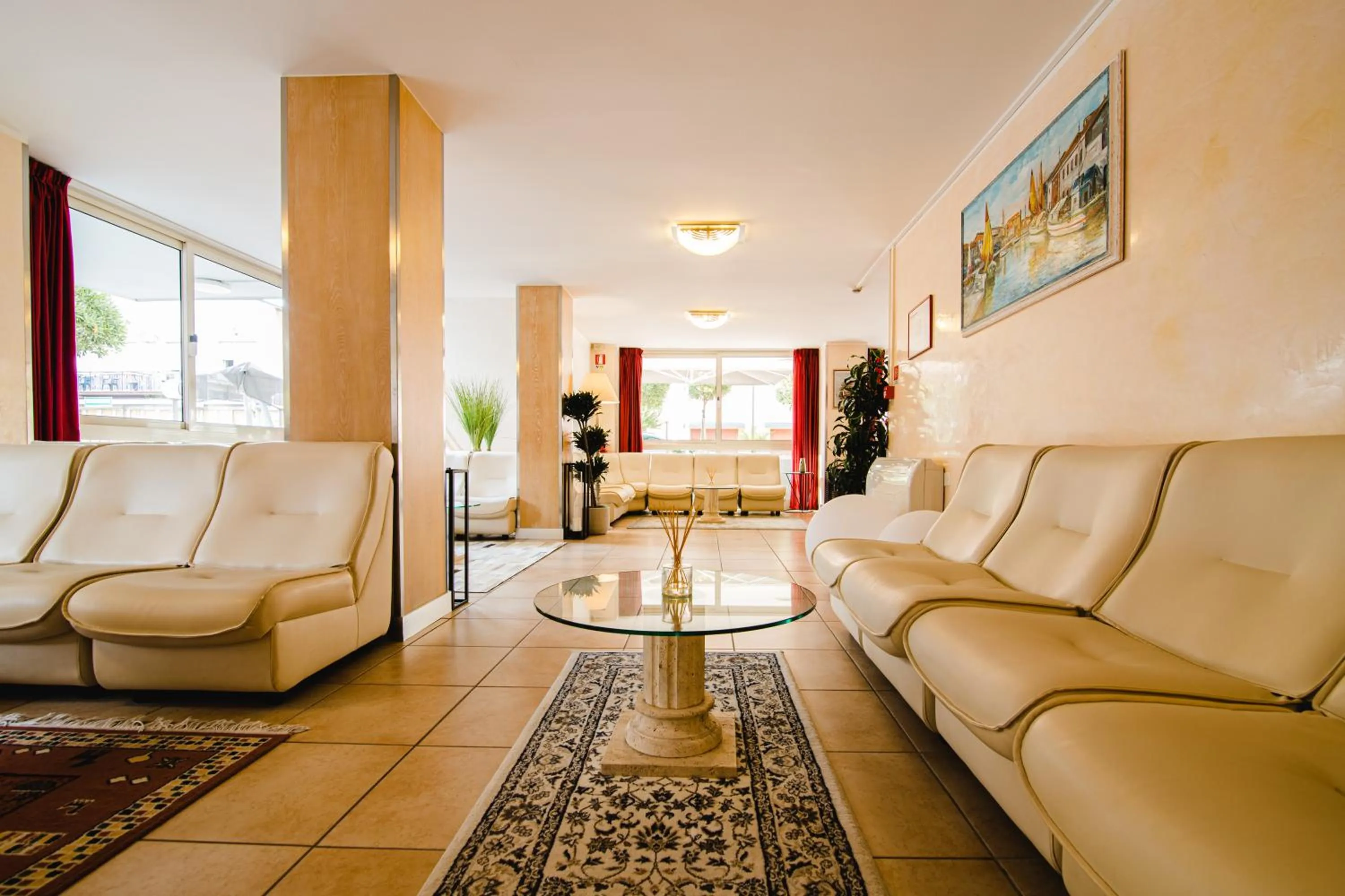 Lobby or reception in Unique Hotel