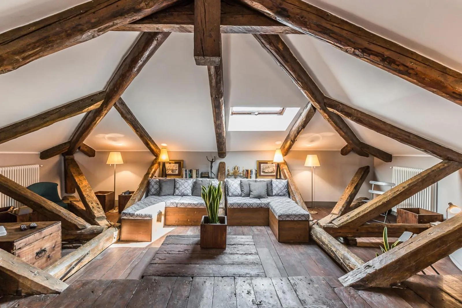 Living room, Bed in Ca' Del Pittore Terrace