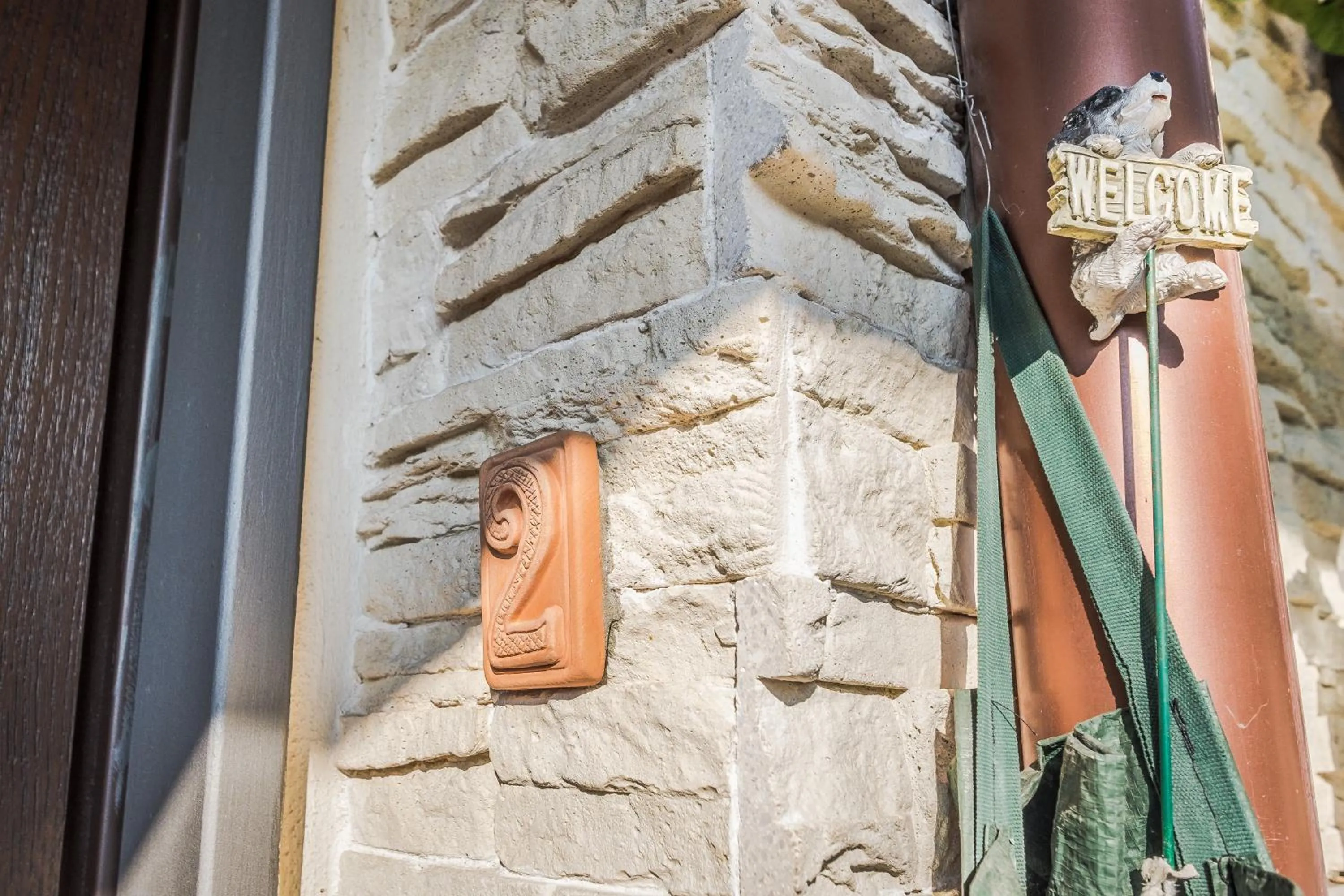Facade/entrance in B&B La Casa Di Plinio