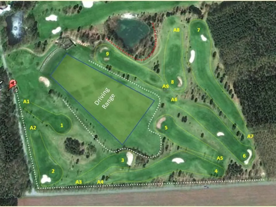 Golfcourse in Landhotel Witte-König