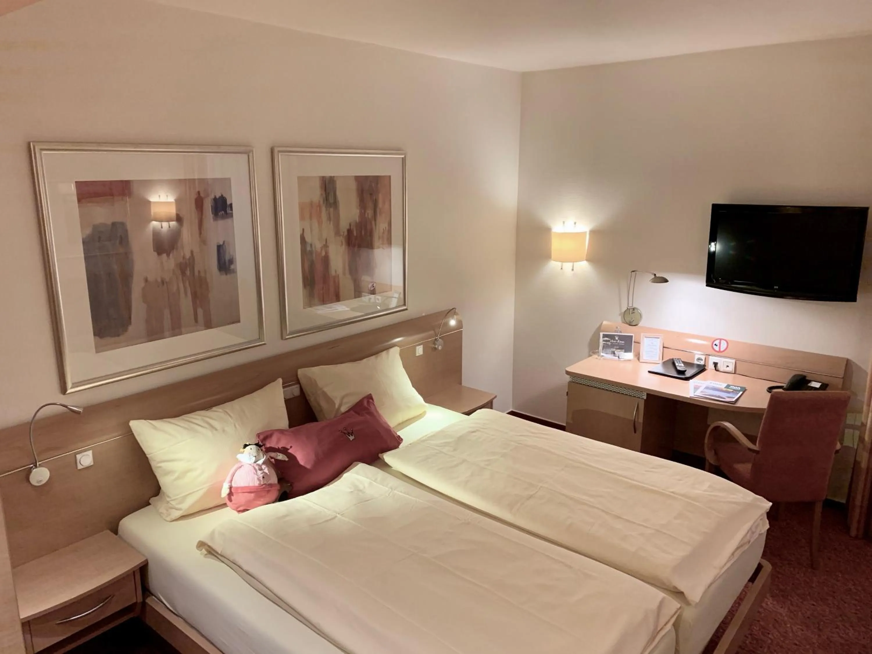 TV and multimedia, Bed in Landhotel Witte-König