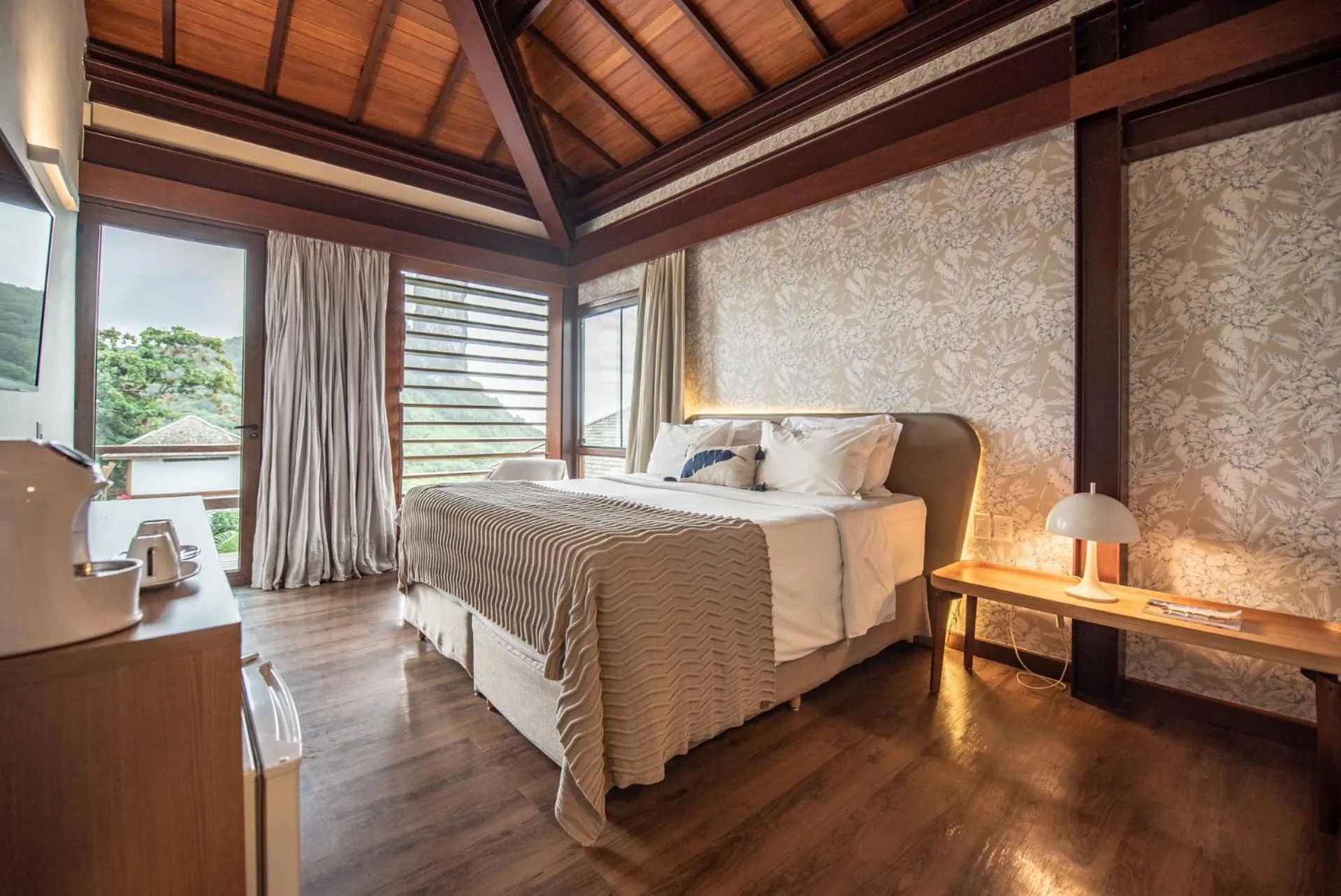 Bed in Pousada Morena