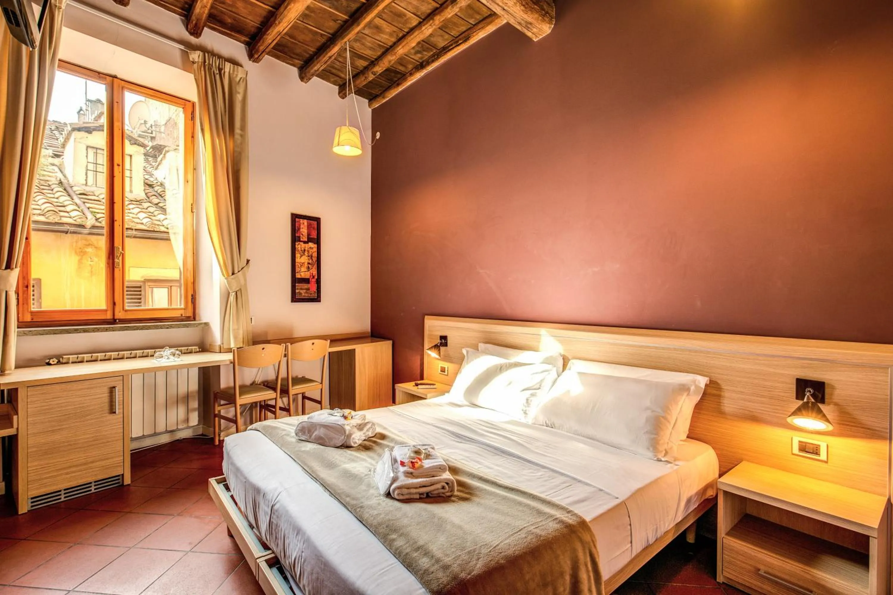 Bed in Guest House o Affittacamere Magenta Fico 2